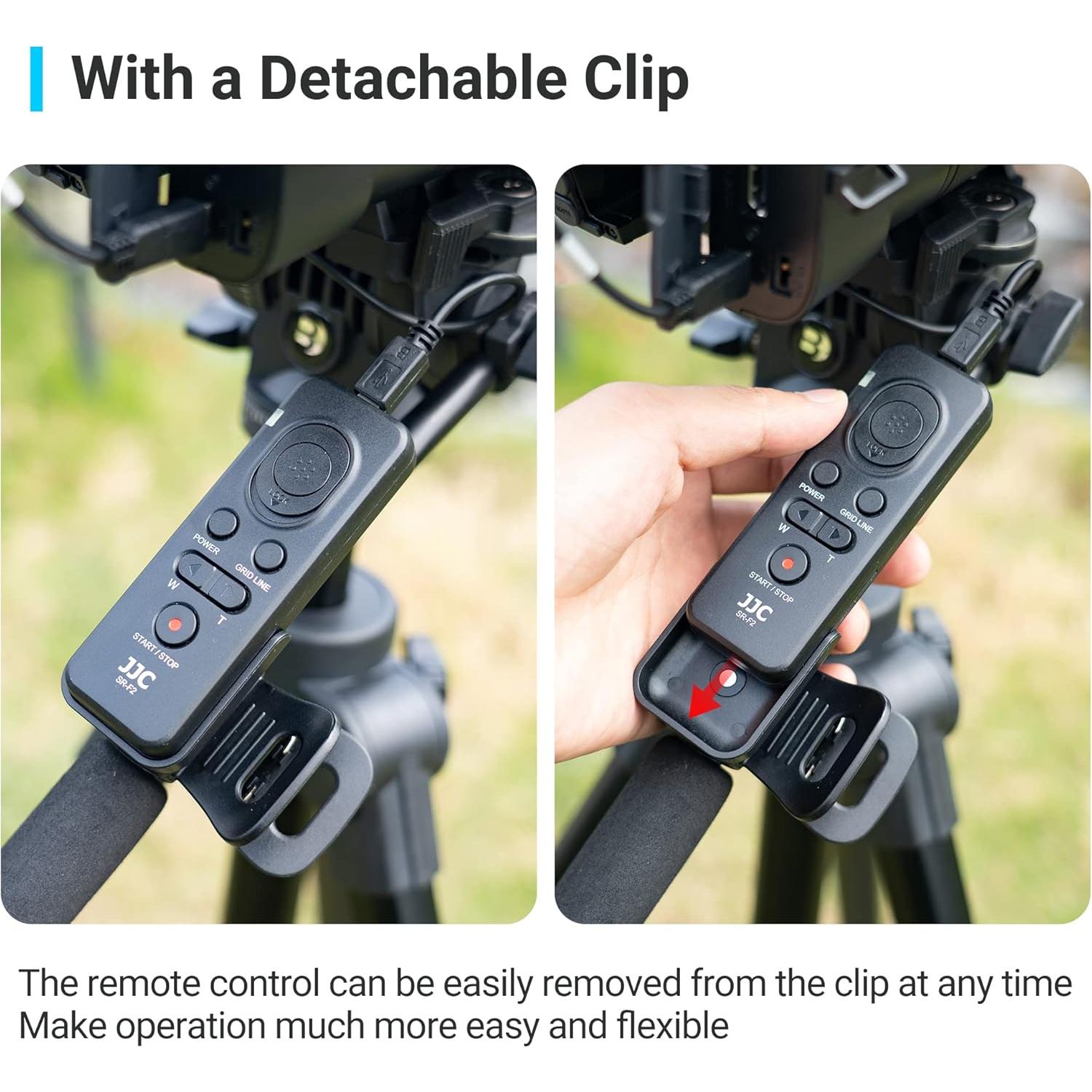 Control Remoto JJC-SR-F2 para Cámaras Sony con Cable 1m