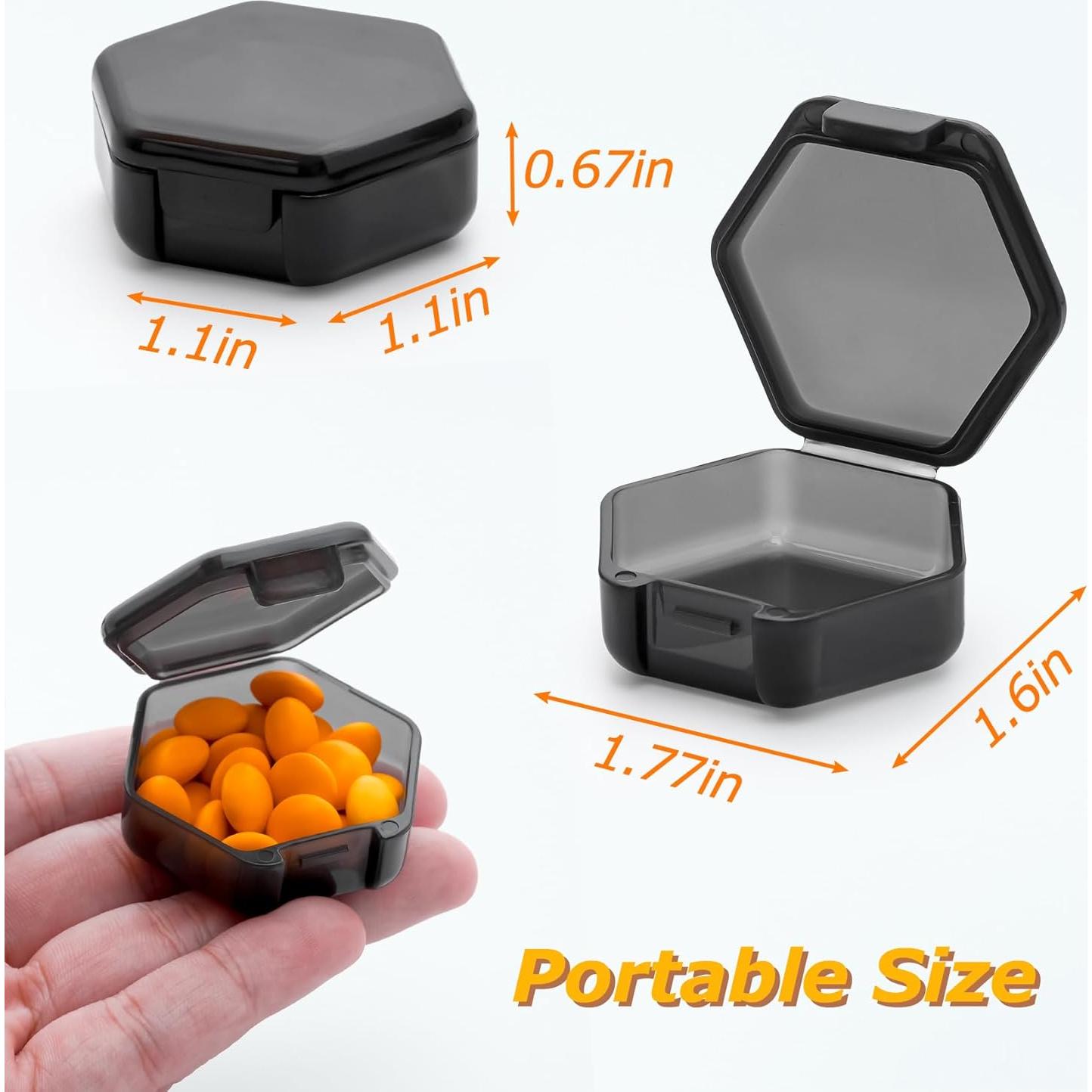 Organizador de Pastillas YAKLIM-US Mini Portátil Libre de BPA