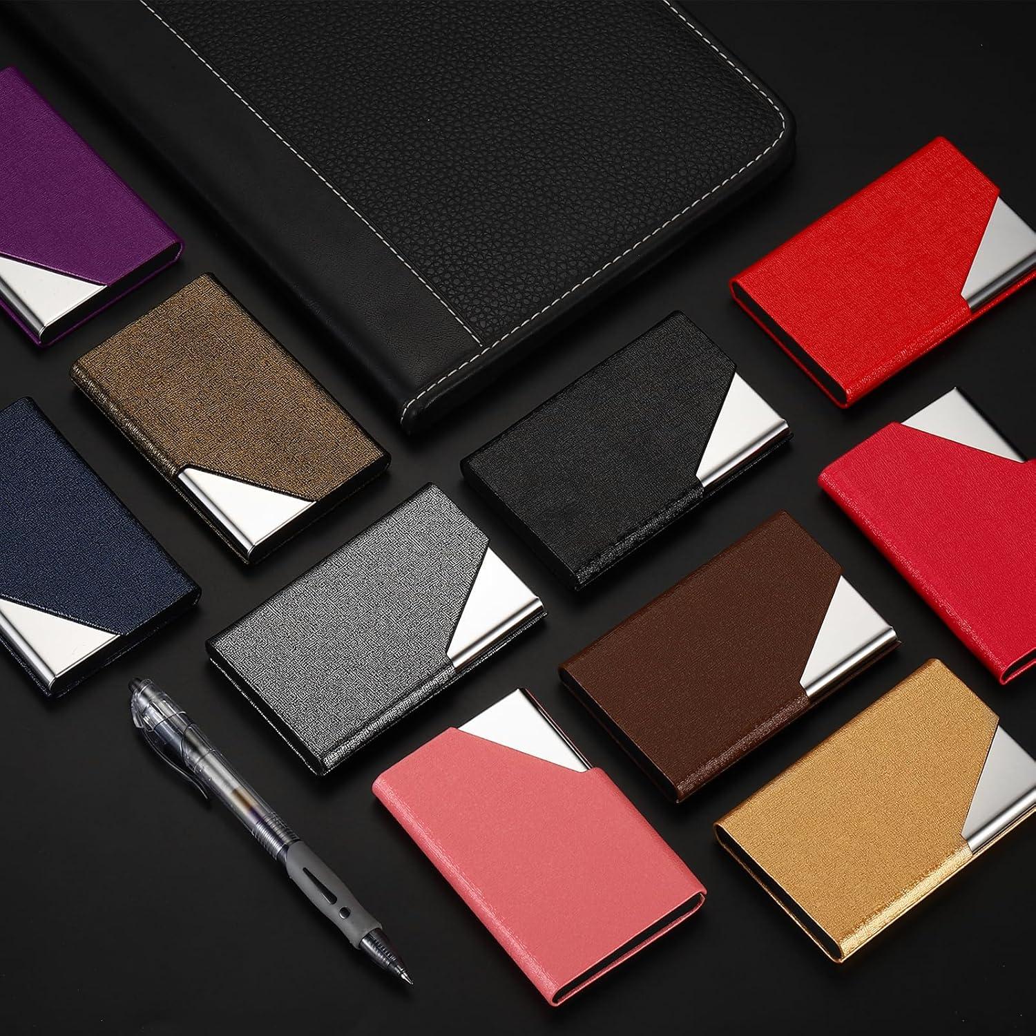 Soporte para Tarjetas de Visita PATIKIL 10 Piezas Negro