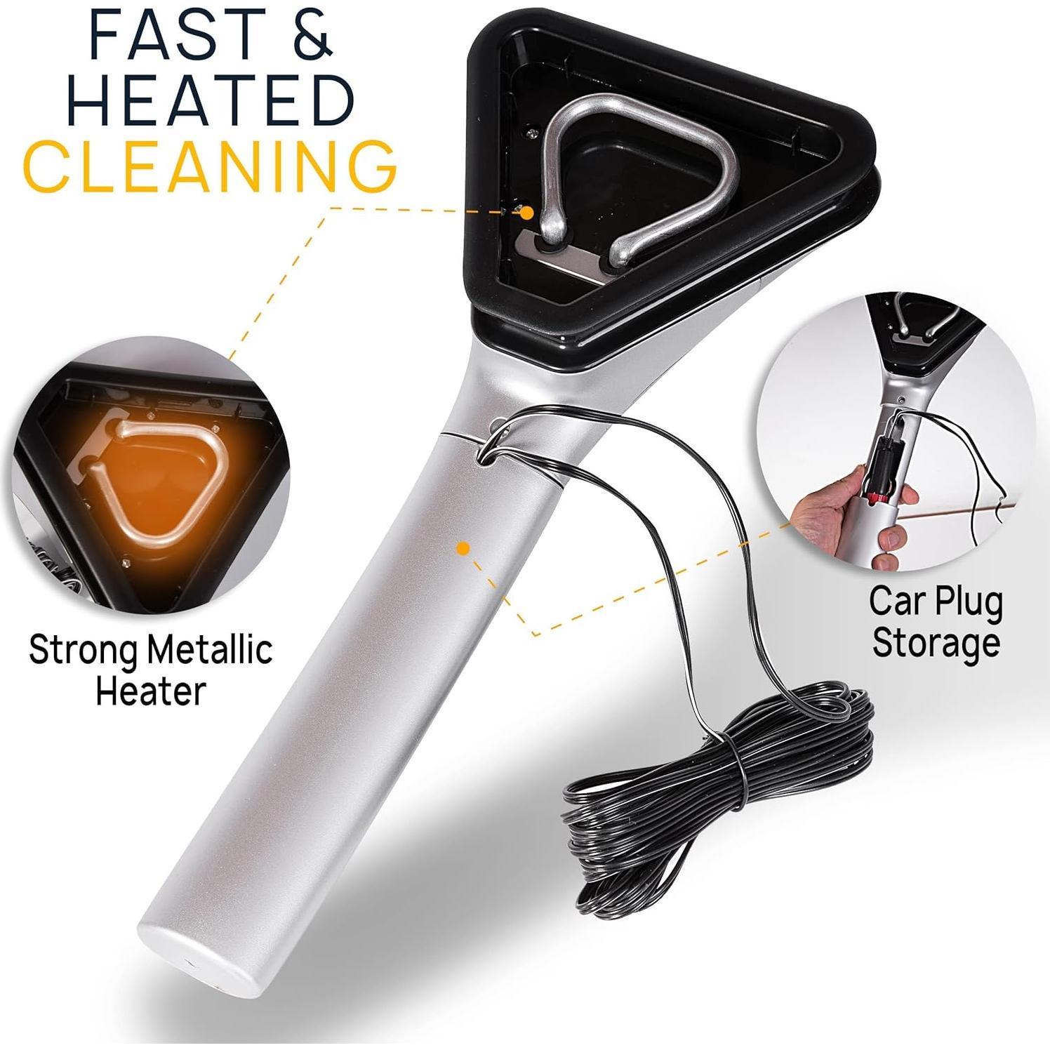 Raspador de Hielo Eléctrico VaygWay 12V con Luz LED 4.3m