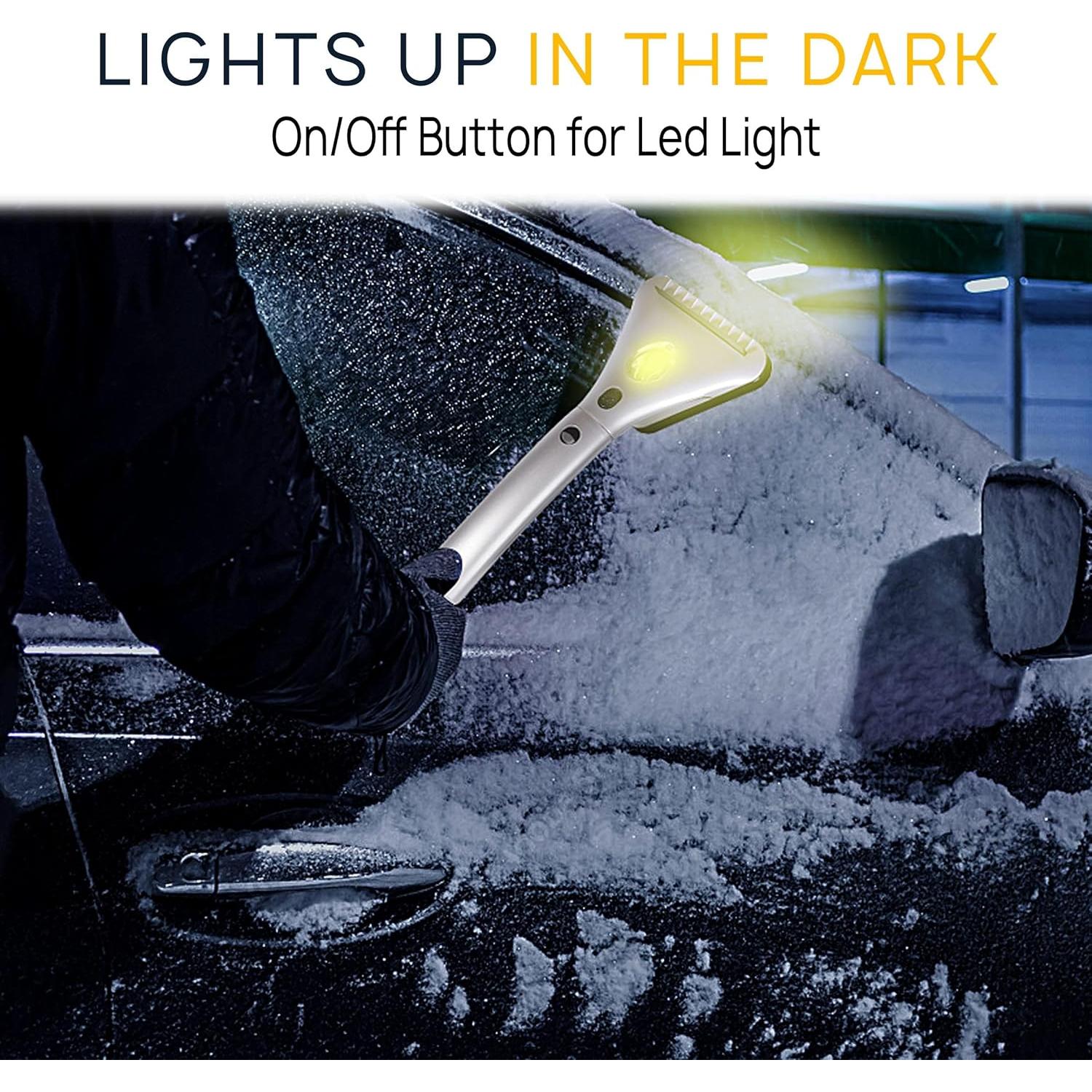 Raspador de Hielo Eléctrico VaygWay 12V con Luz LED 4.3m