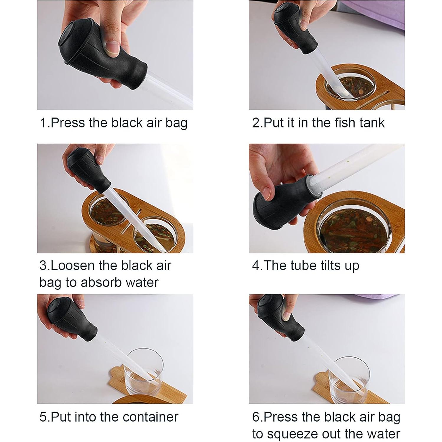 Cambio de Agua Manual WEAVERBIRD para Acuario 30ml