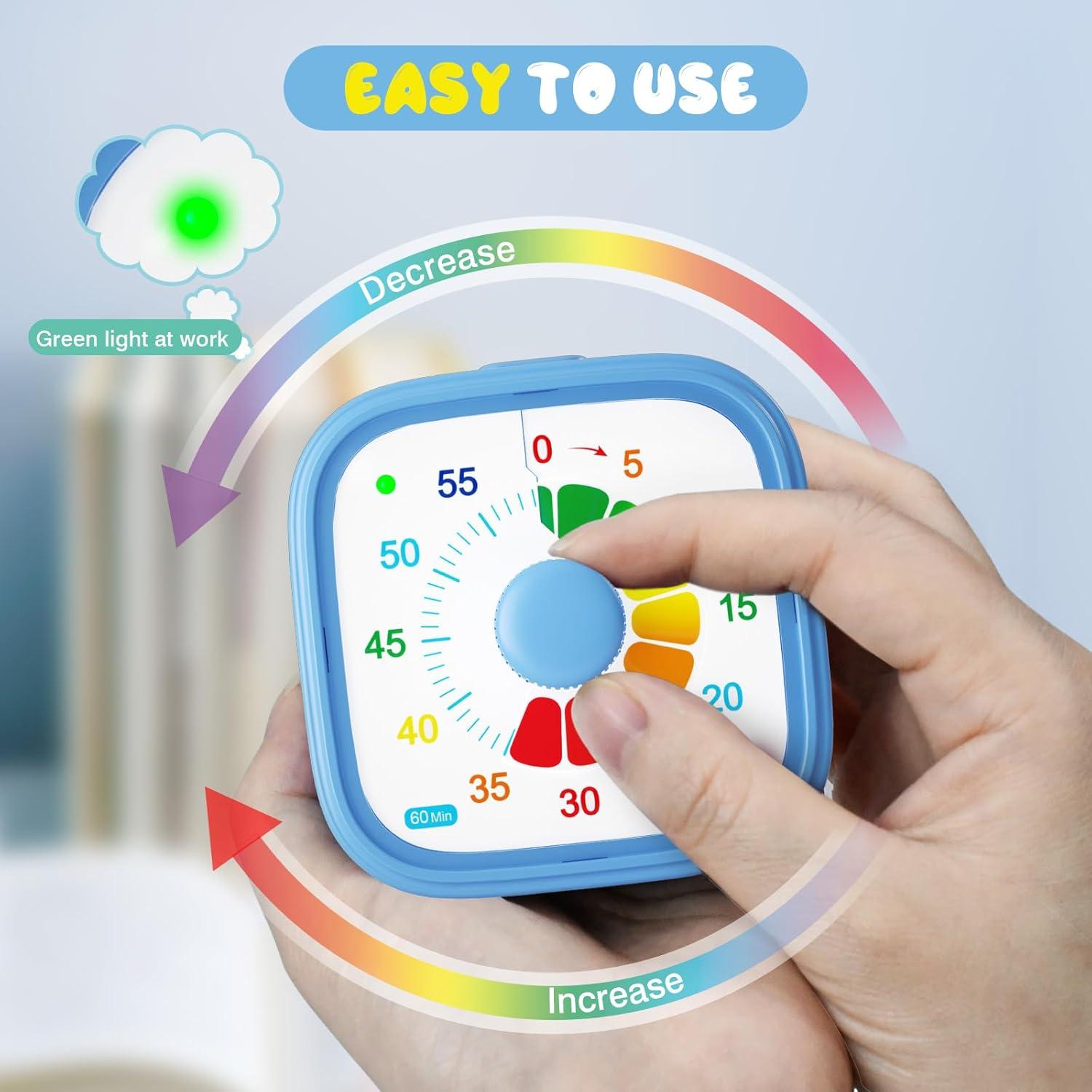 Temporizador Visual Shintrend 60 Minutos Sin Sonido para Niños