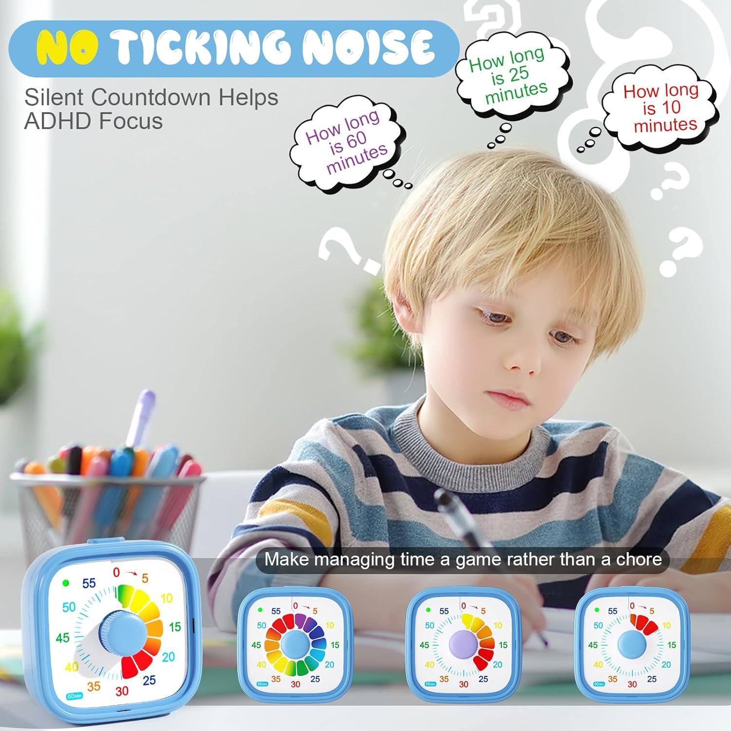 Temporizador Visual Shintrend 60 Minutos Sin Sonido para Niños