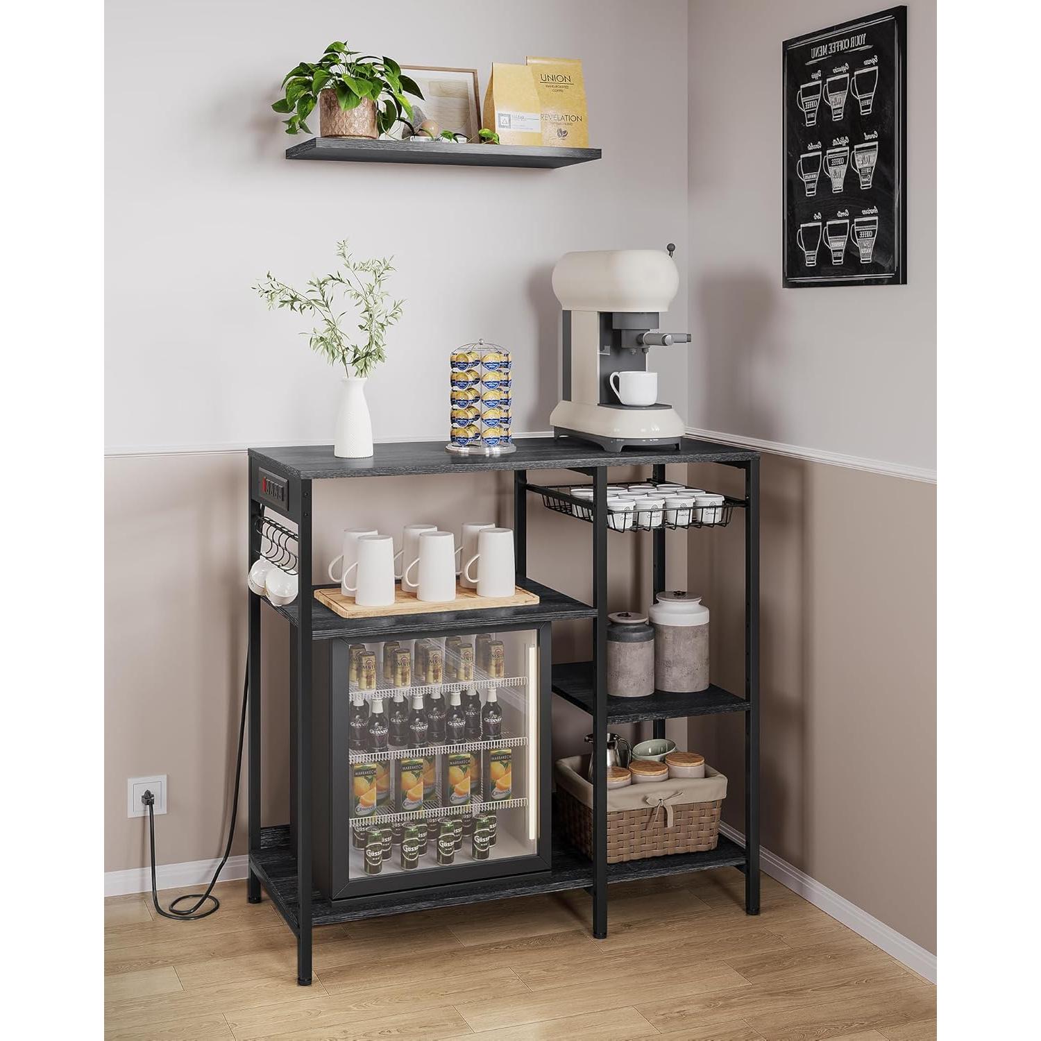 Estante de Panadero VASAGLE con Toma de Corriente 40x90 cm