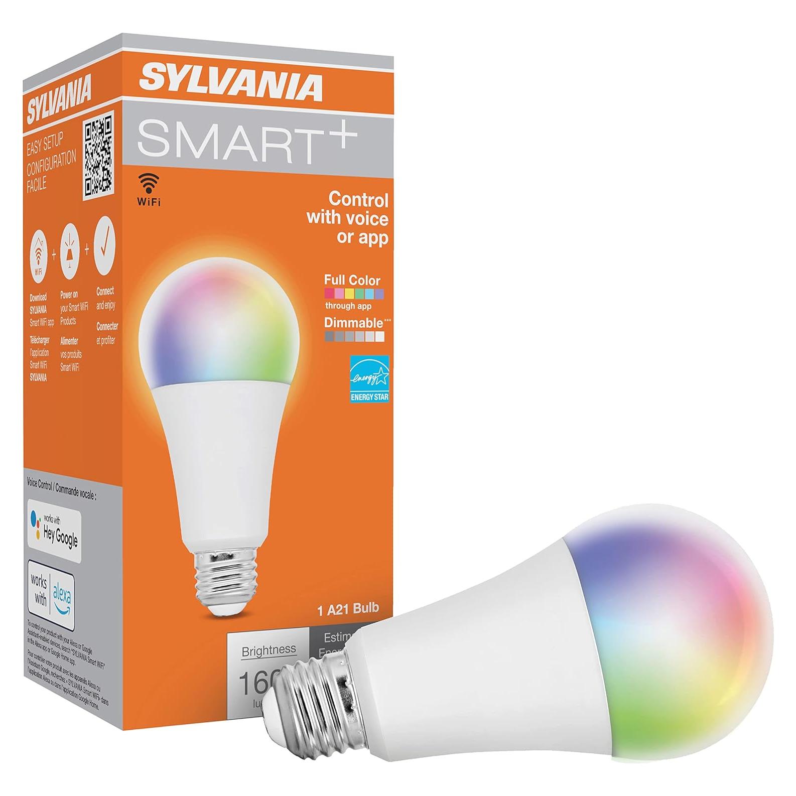 Bombilla LED inteligente Sylvania A21 14.5W WiFi regulable