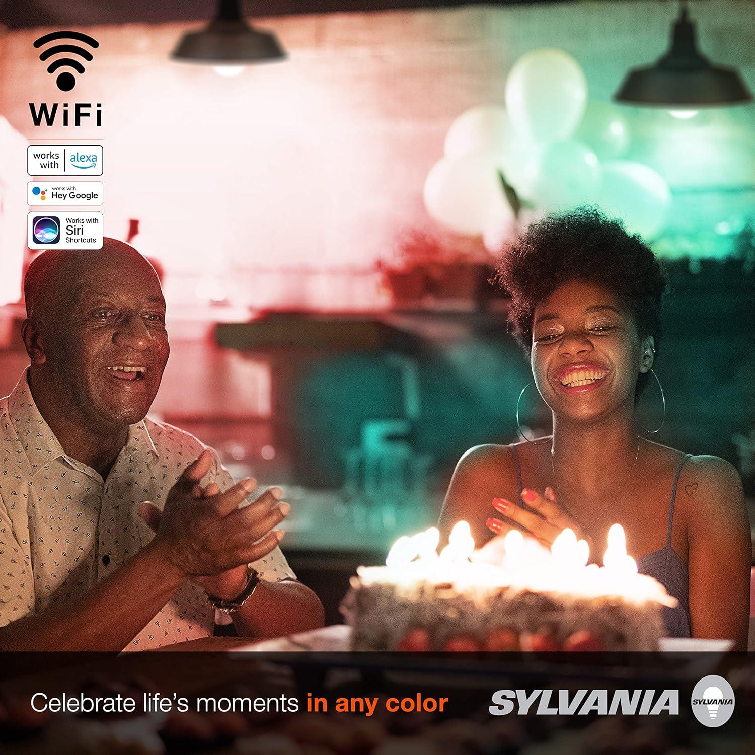 Bombilla LED inteligente Sylvania A21 14.5W WiFi regulable