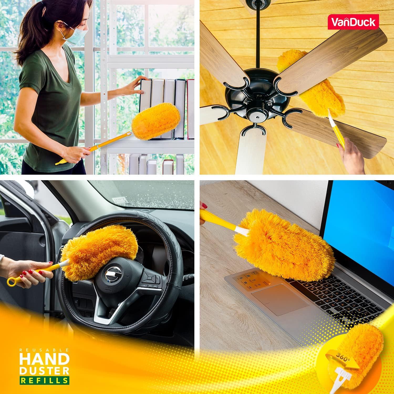 Recargas de Plumero Reutilizables VanDuck Microfibra 2 Piezas