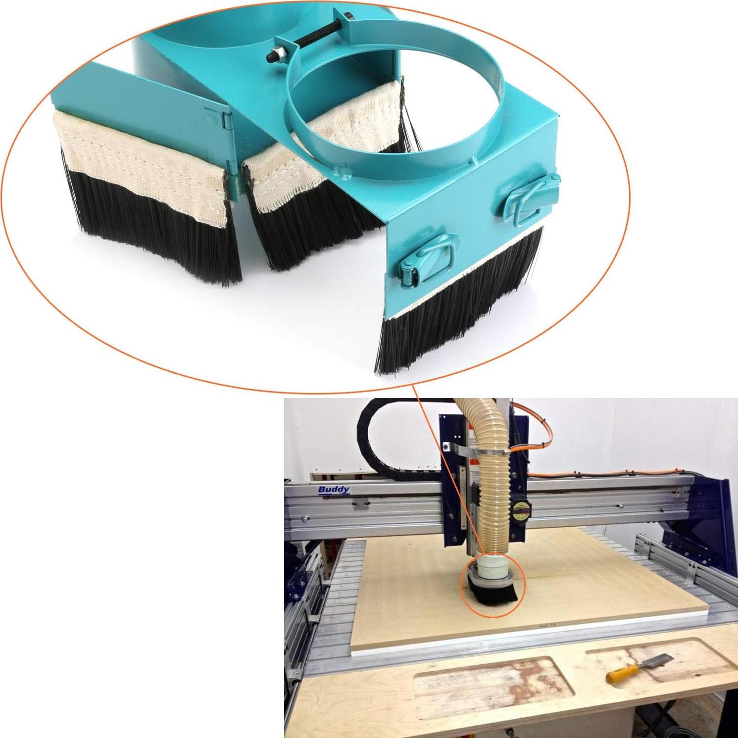 Cepillo de Polvo CNC STARVAST 70mm para Aspiradora