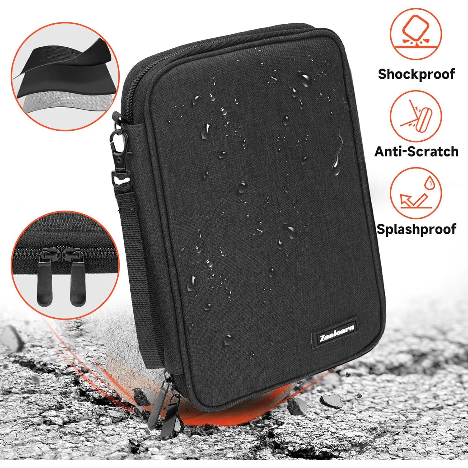 Funda Organizador USB Zealearn 24 Ranuras Negra Compacta