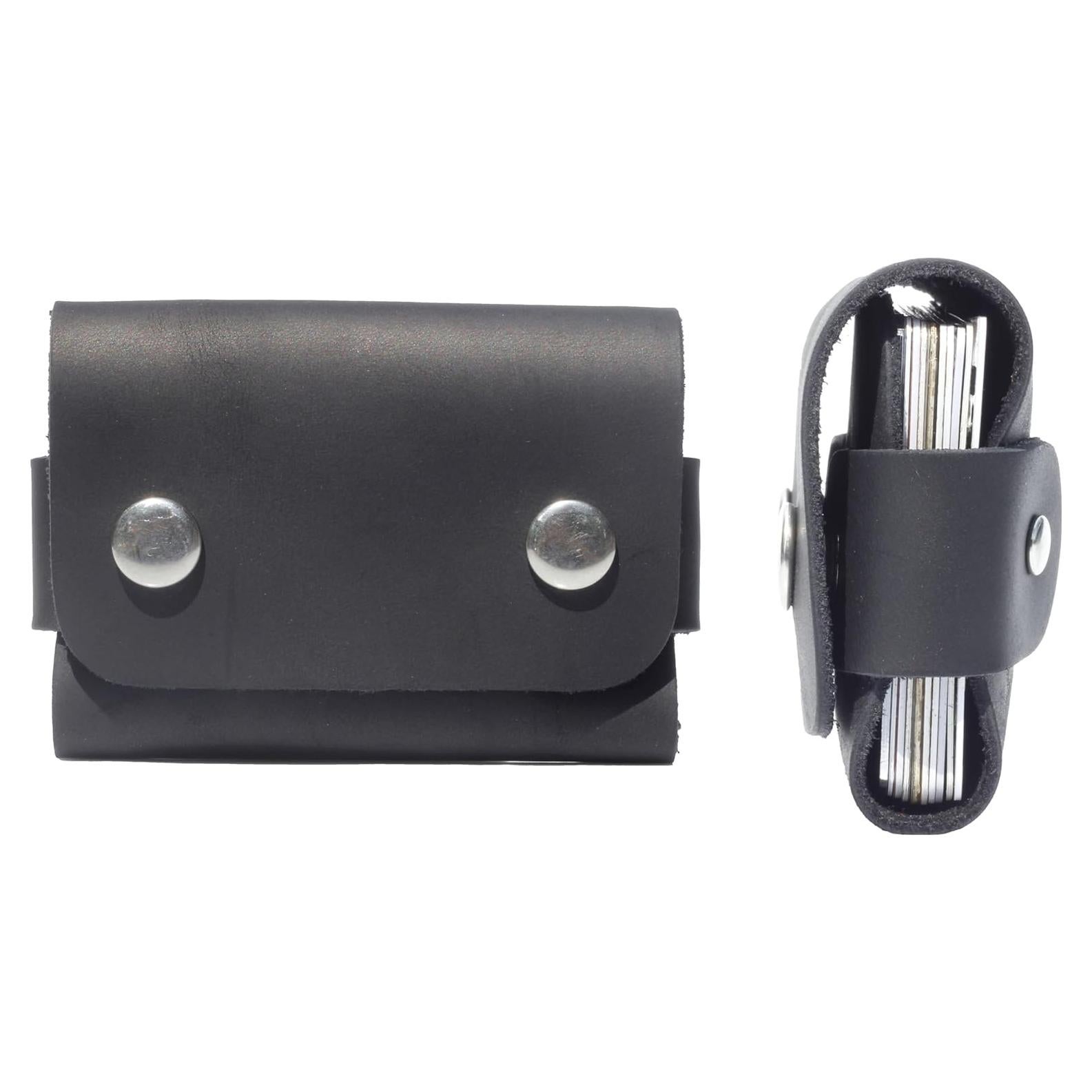 Billetera Slim de Cuero Genuino Toprank - Minimalista Unisex