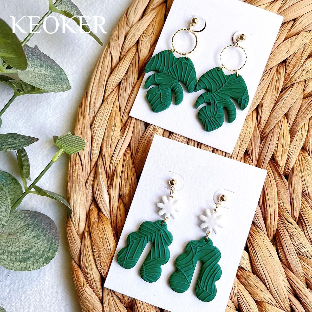 Hojas de Textura de Arcilla Polimérica Keoker - 3 Piezas