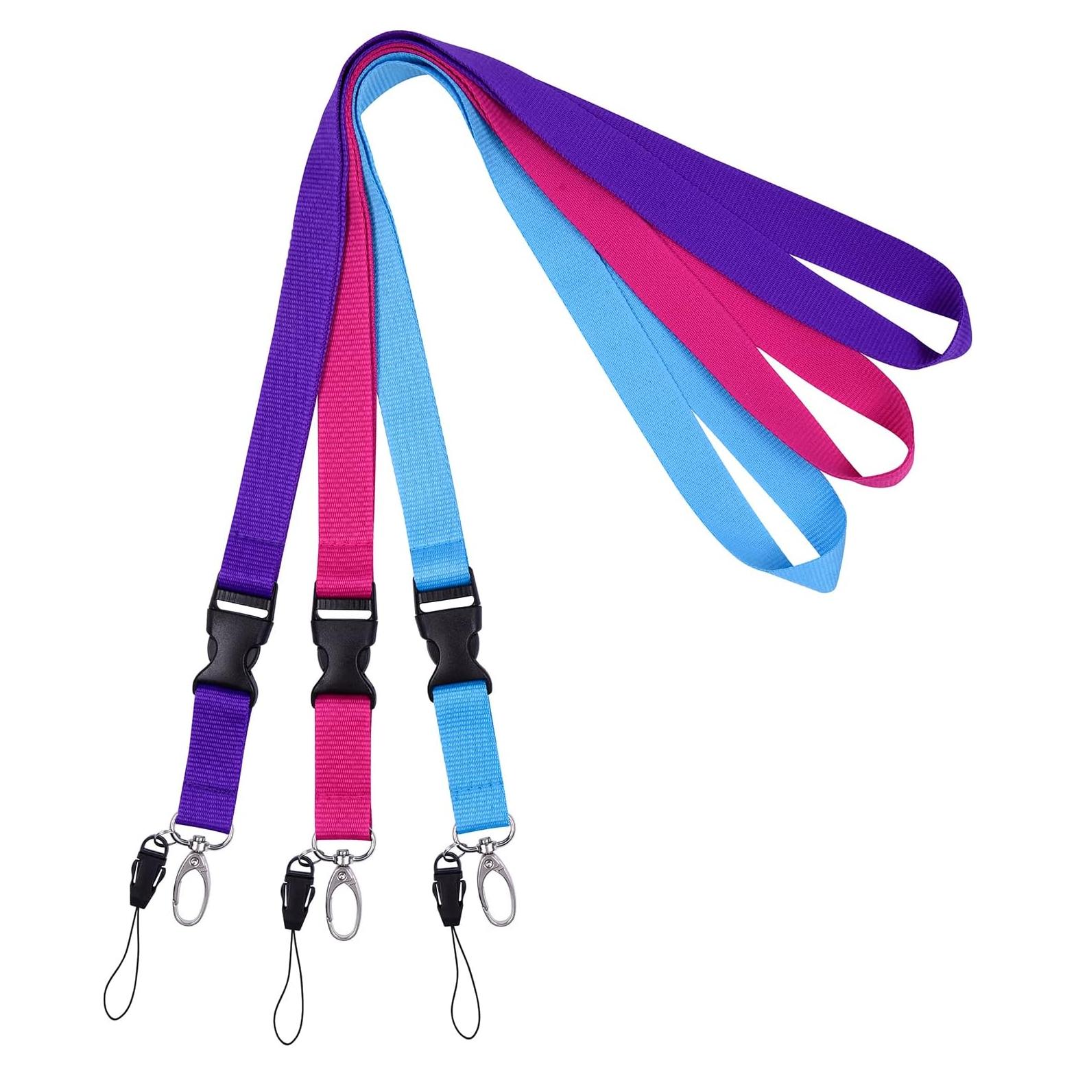 Cinta para el cuello Wisdompro 58 cm, 3 colores, cierre rápido