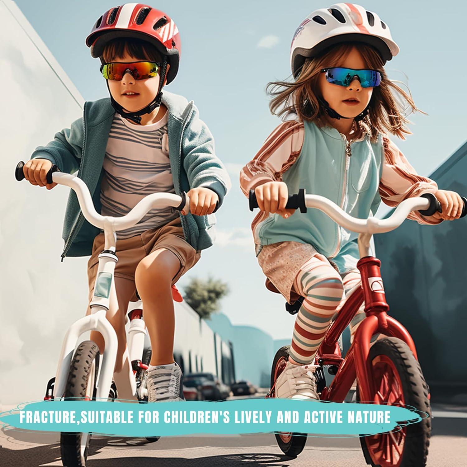 Gafas de sol polarizadas Vcarsian UV400 para niños 3-9 años