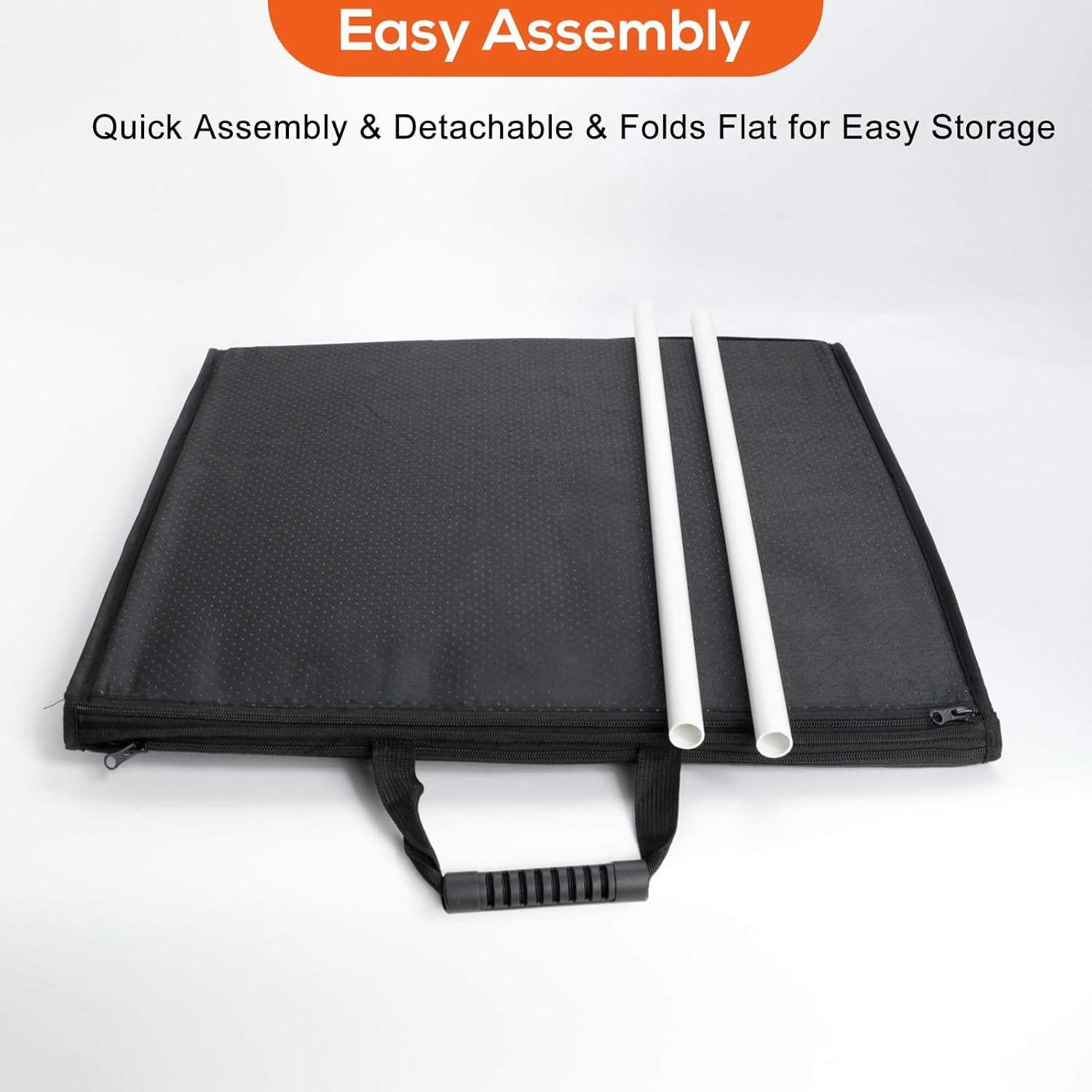 Hamaca para Perros Mediana RZFFJ - Funda Asiento Trasero Negra