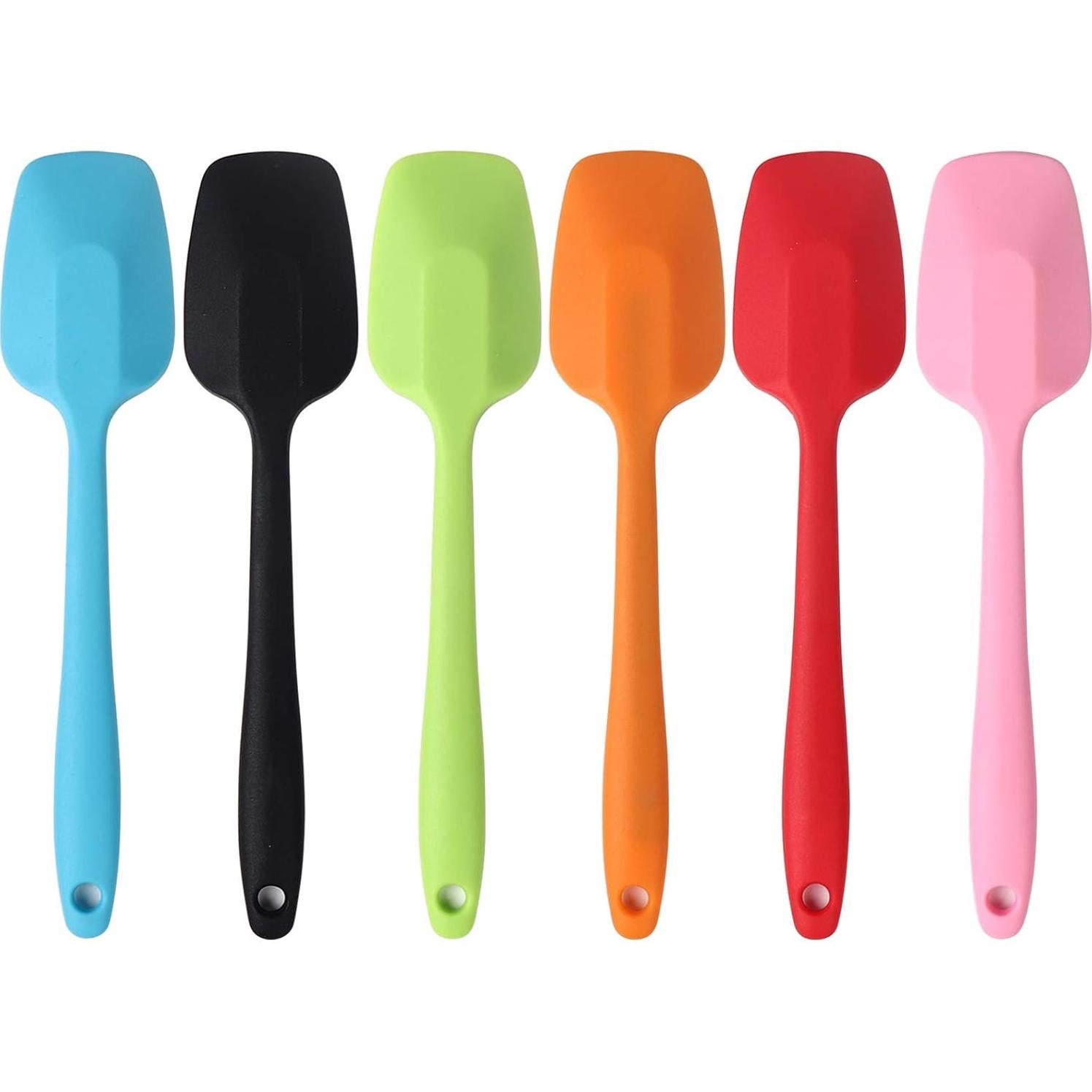 Espátulas de Silicona MOACC 20.8 cm Resistentes al Calor (6 Pcs)