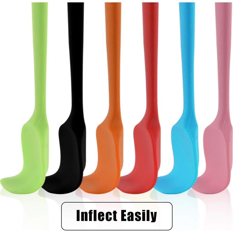 Espátulas de Silicona MOACC 20.8 cm Resistentes al Calor (6 Pcs)