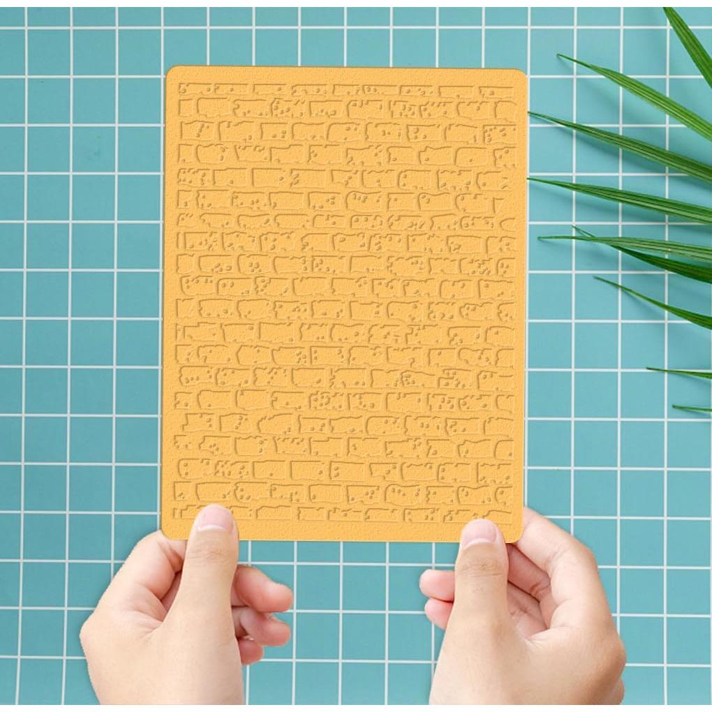 Carpeta de Embossing ALIBBON Pared de Ladrillo 14.48x9.91cm