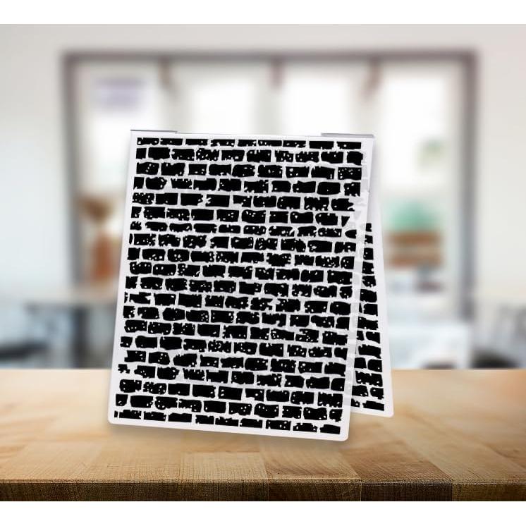 Carpeta de Embossing ALIBBON Pared de Ladrillo 14.48x9.91cm