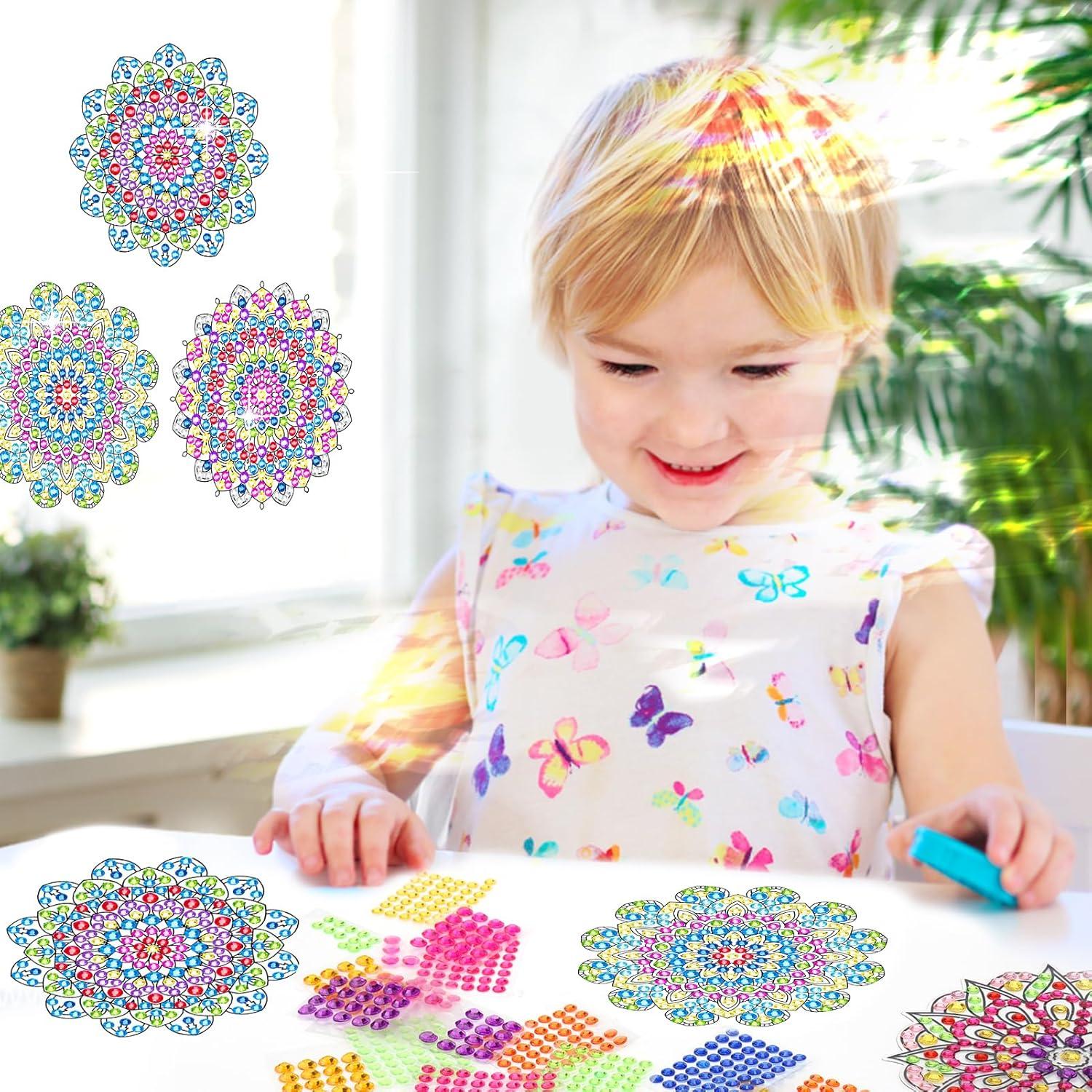 Kits de Arte de Diamante BSRESIN 3 Pcs Ventanas Mandala