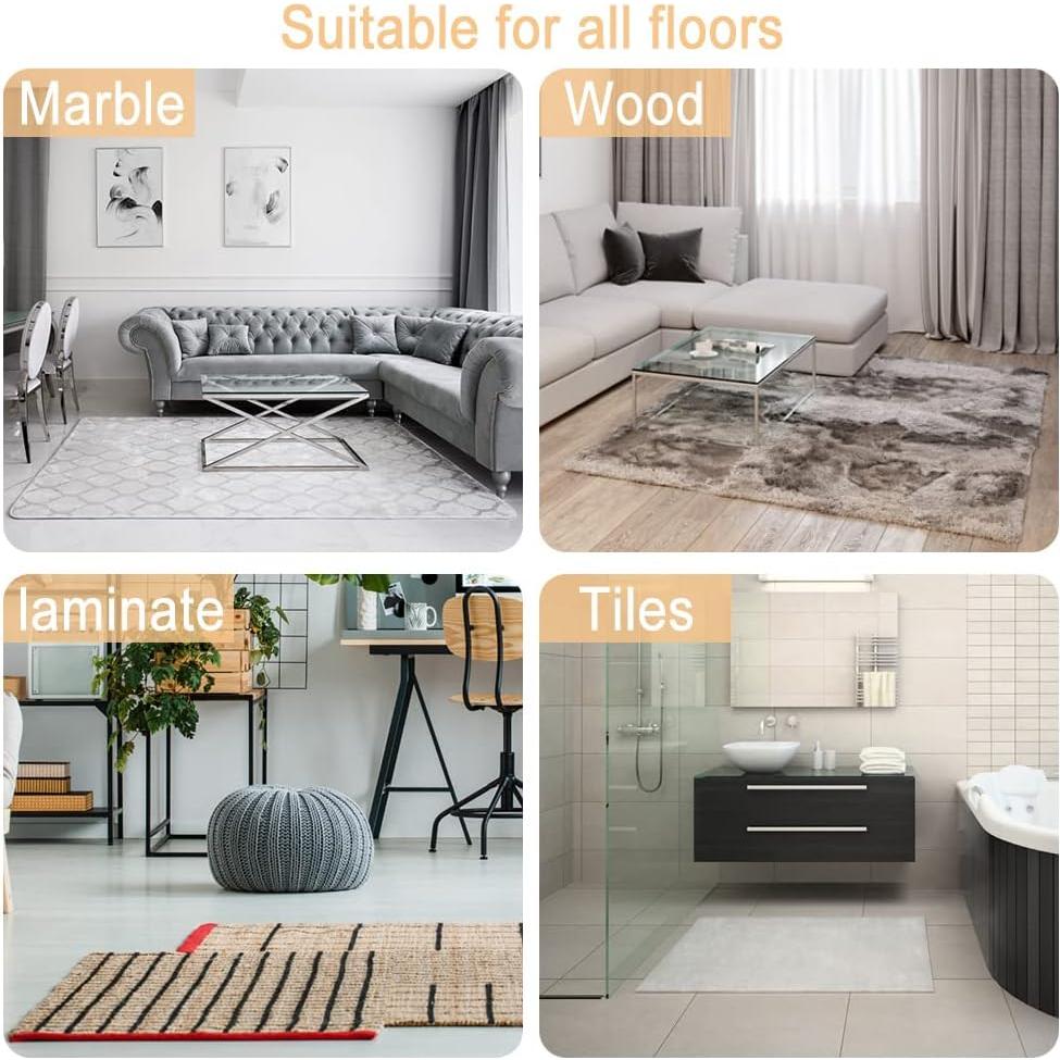 Almohadillas Antideslizantes Triangulares Narisley - 8 Piezas