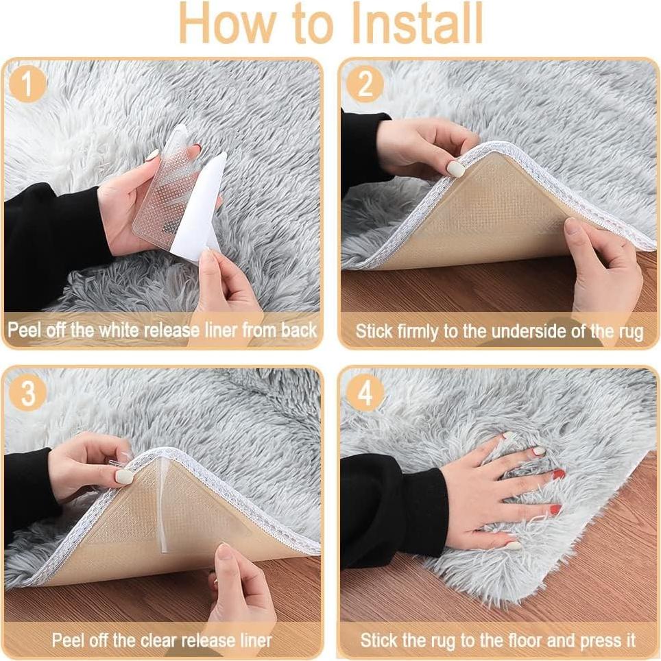 Almohadillas Antideslizantes Triangulares Narisley - 8 Piezas