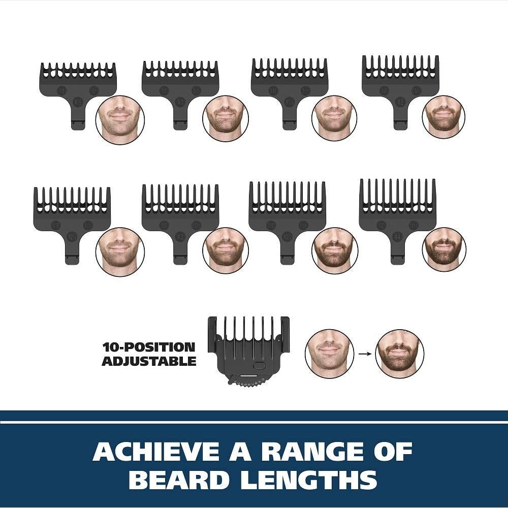 Recortadora de Barba Wahl 9818A Inalámbrica con Accesorios