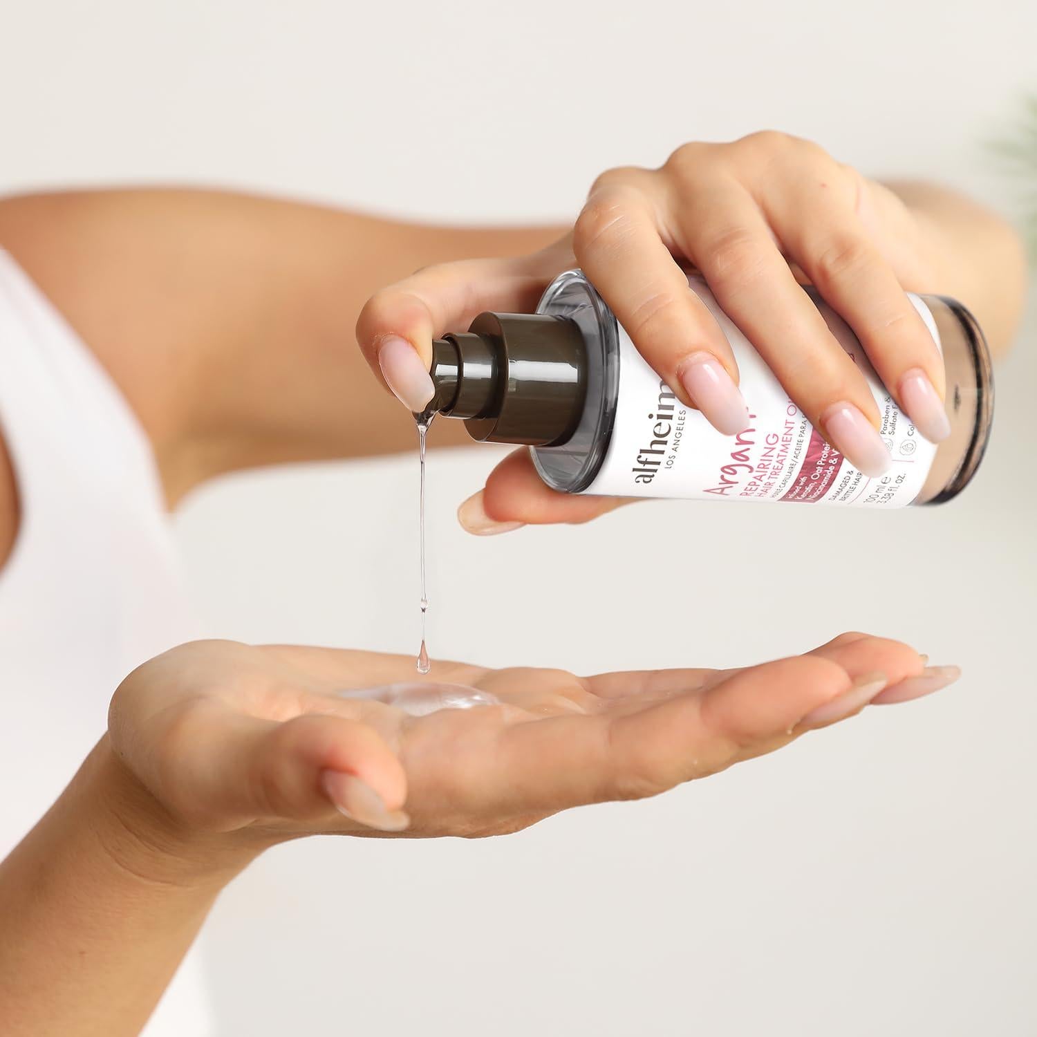 Aceite Capilar Reparador de Argán Alfheim 100 ml - Hidratación y Brillo