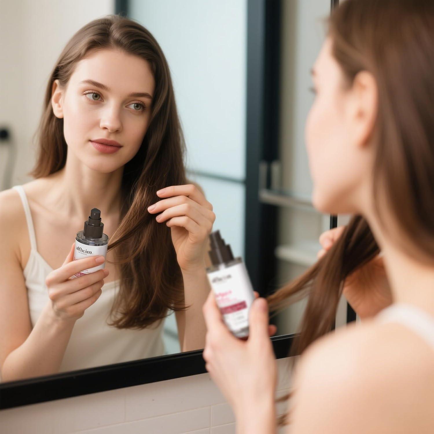 Aceite Capilar Reparador de Argán Alfheim 100 ml - Hidratación y Brillo