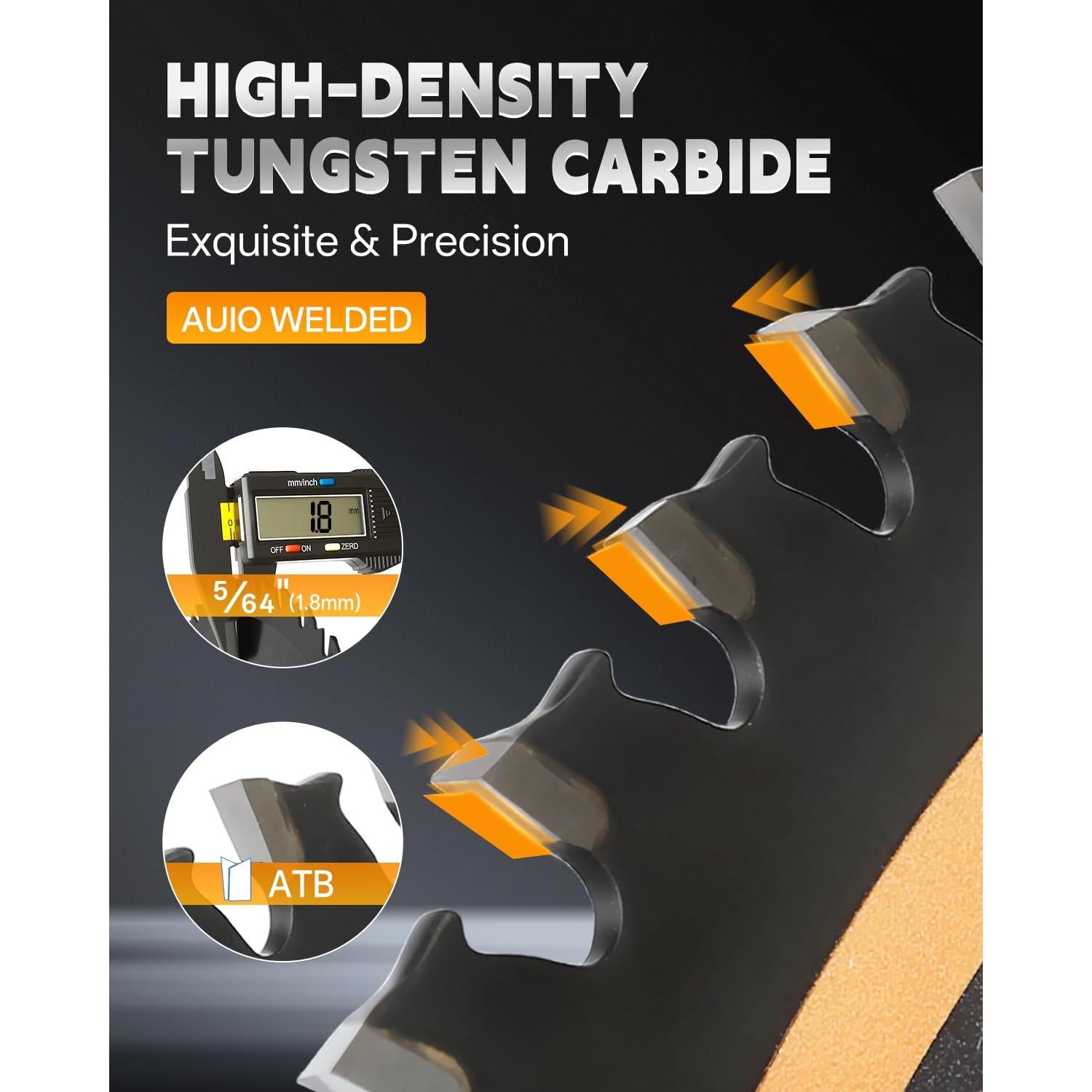 Hoja de Sierra Circular COMOWARE 7 1/4" 60T Carburo TCT