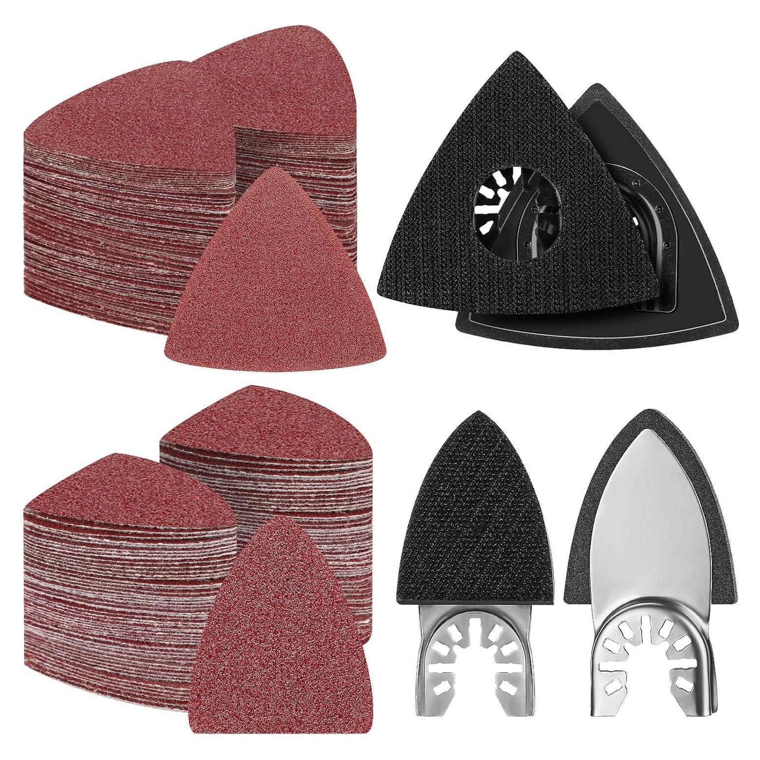 Kit de Lijado 124 PCS XGHSHW - Almohadillas y Hojas para Madera