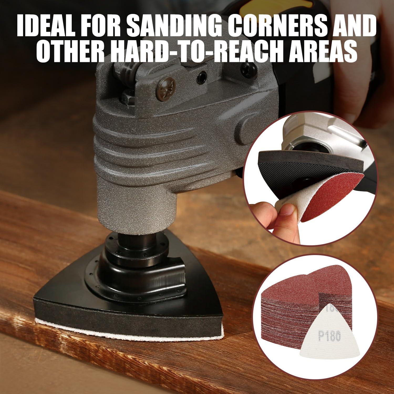 Kit de Lijado 124 PCS XGHSHW - Almohadillas y Hojas para Madera