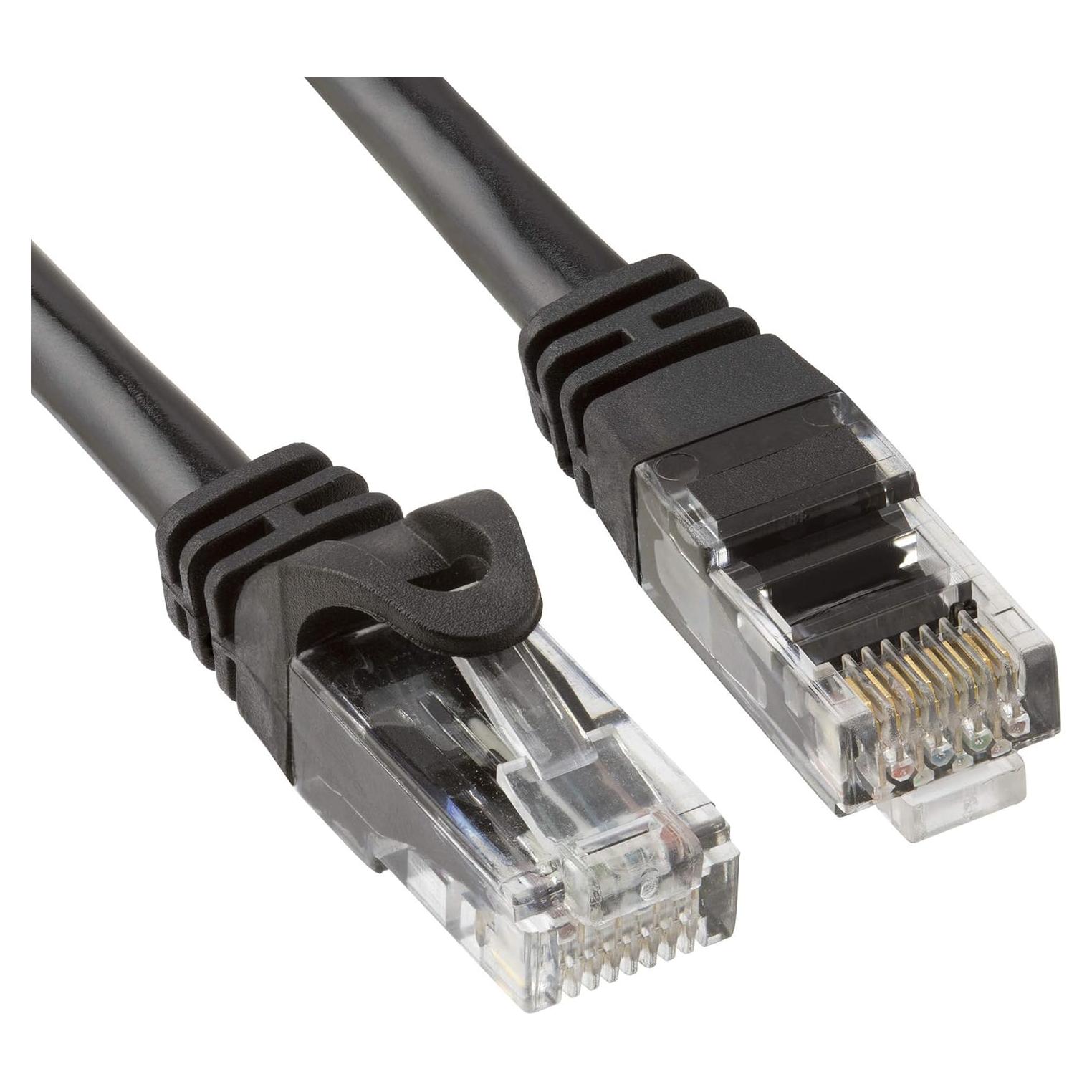 Cable de parche Ethernet Cmple Cat6 1.52m 10Gbps Negro