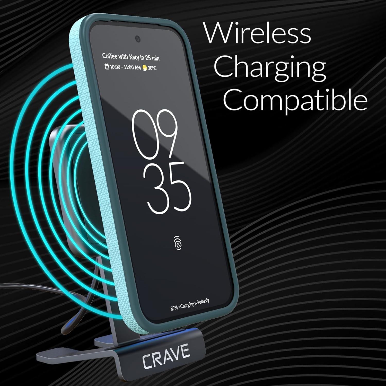 Funda Crave Dual Guard para Google Pixel 9a - Protección Aqua