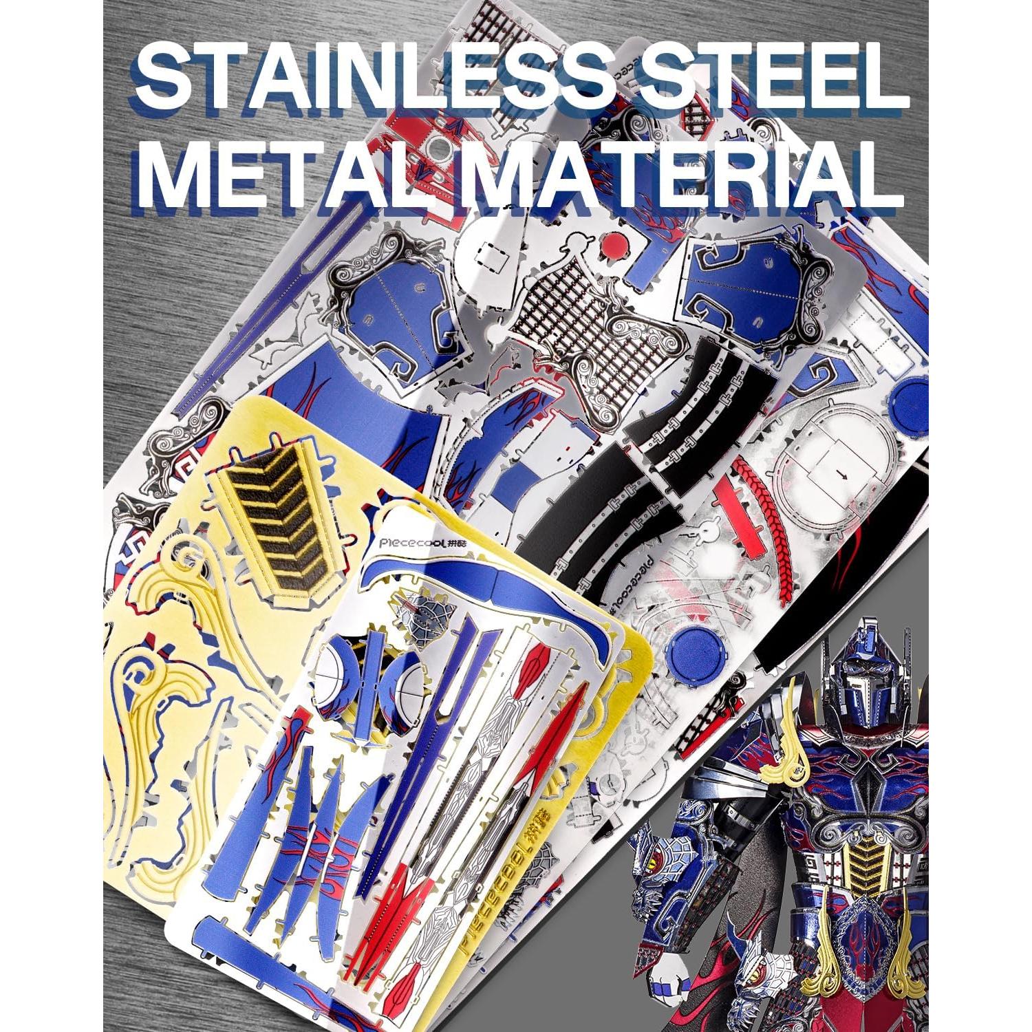 Puzzle 3D de Metal Piececool Titan - 157 Piezas, Negro