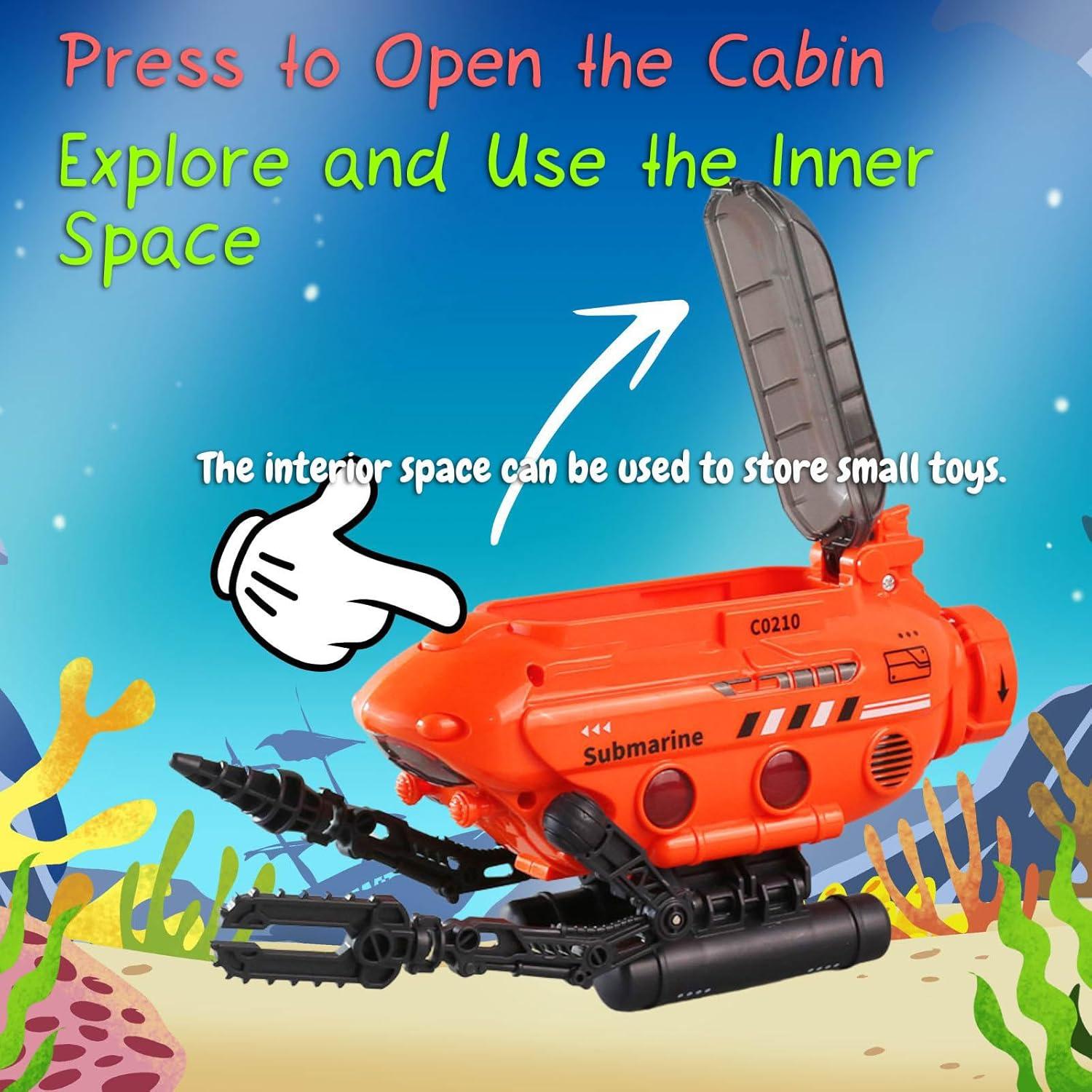 Juguete Submarino Rinnland con Brazos Robóticos Ajustables