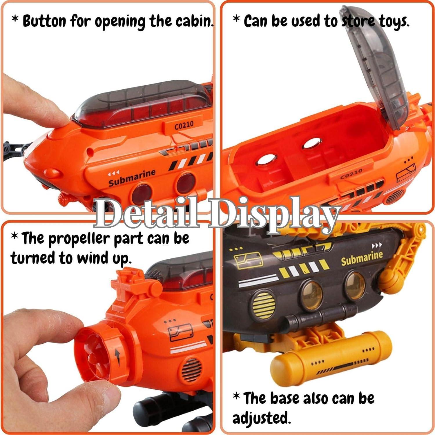 Juguete Submarino Rinnland con Brazos Robóticos Ajustables