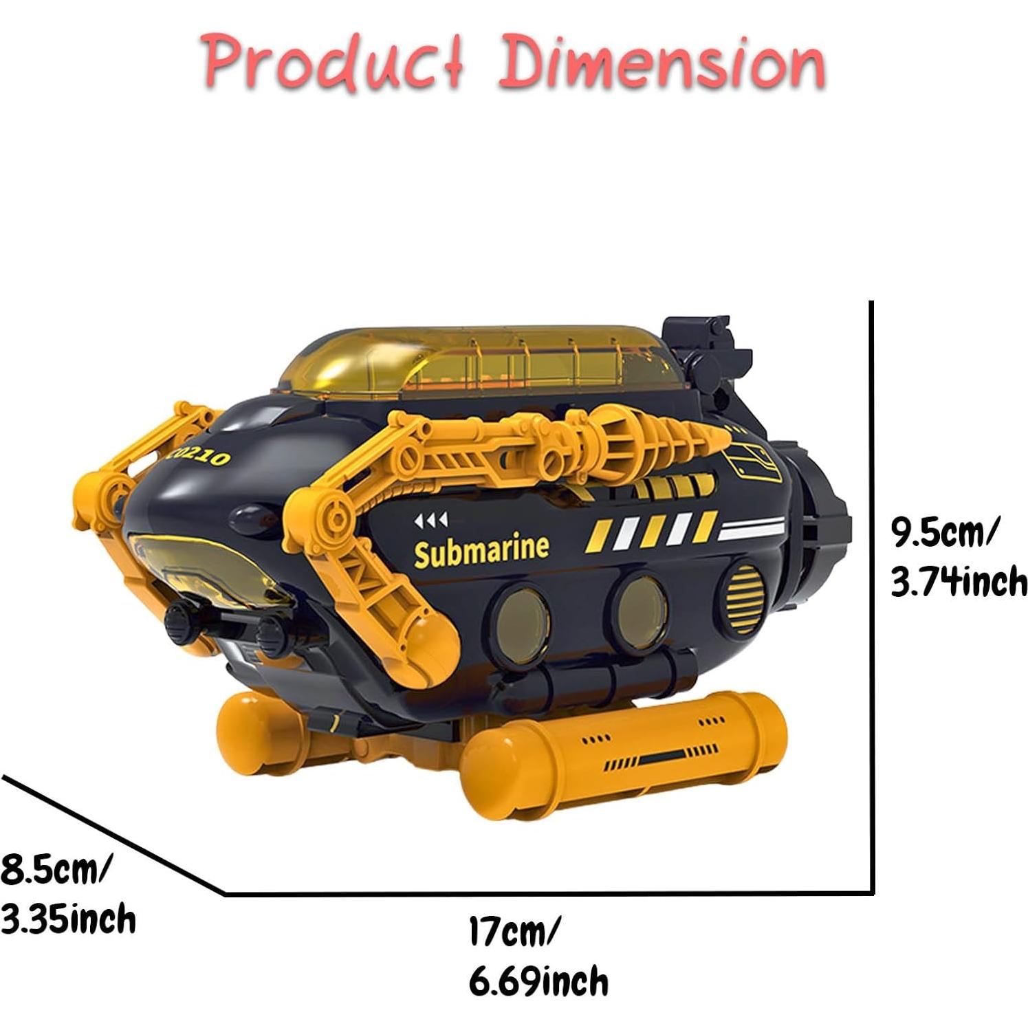 Juguete Submarino Rinnland con Brazos Robóticos Ajustables