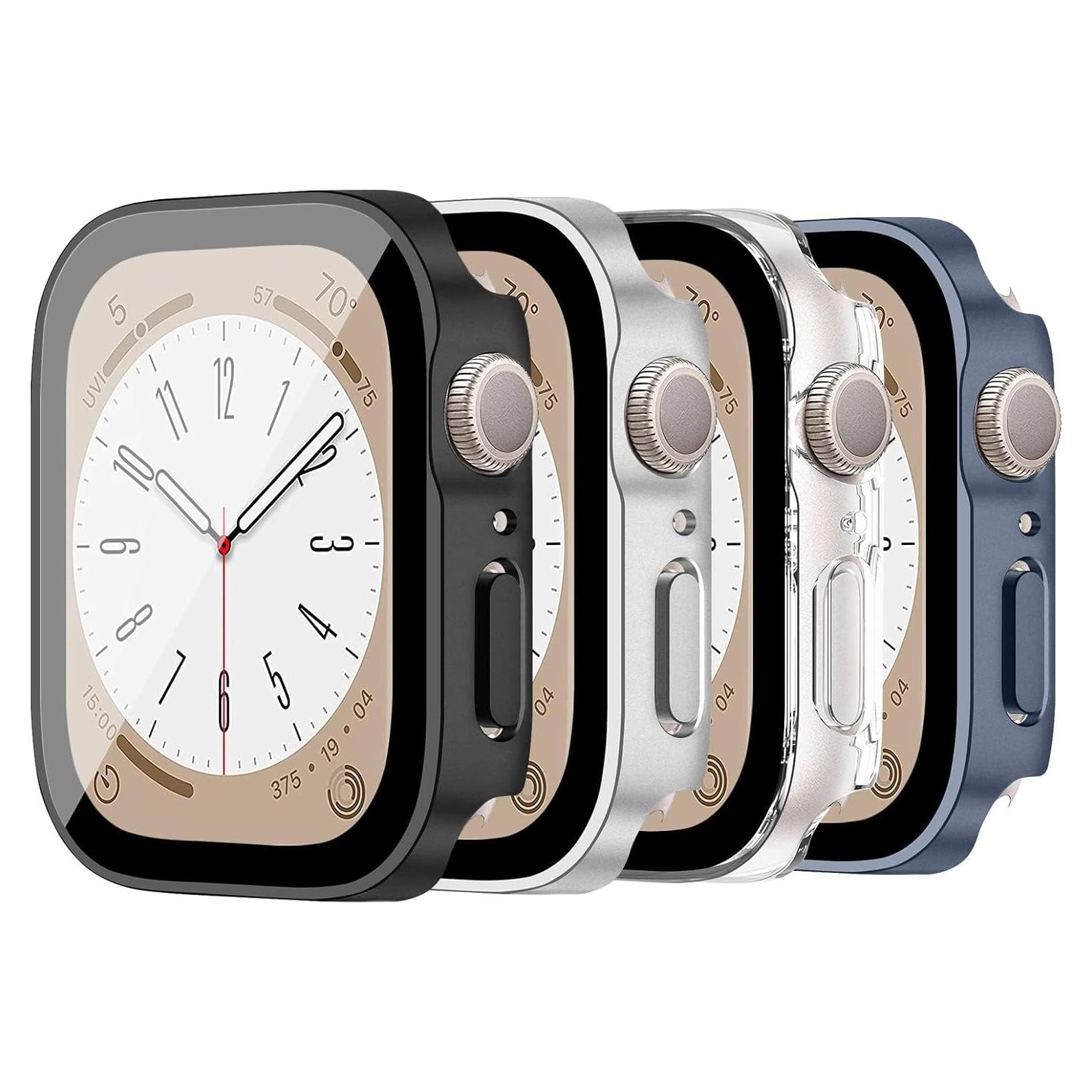 Protector de Pantalla EIHAIHIS para Apple Watch 41mm 45mm