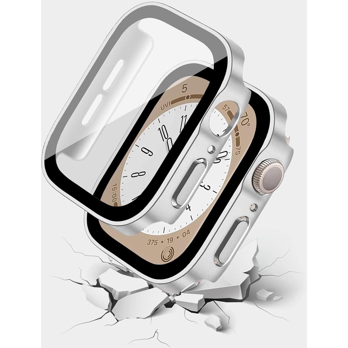 Protector de Pantalla EIHAIHIS para Apple Watch 41mm 45mm