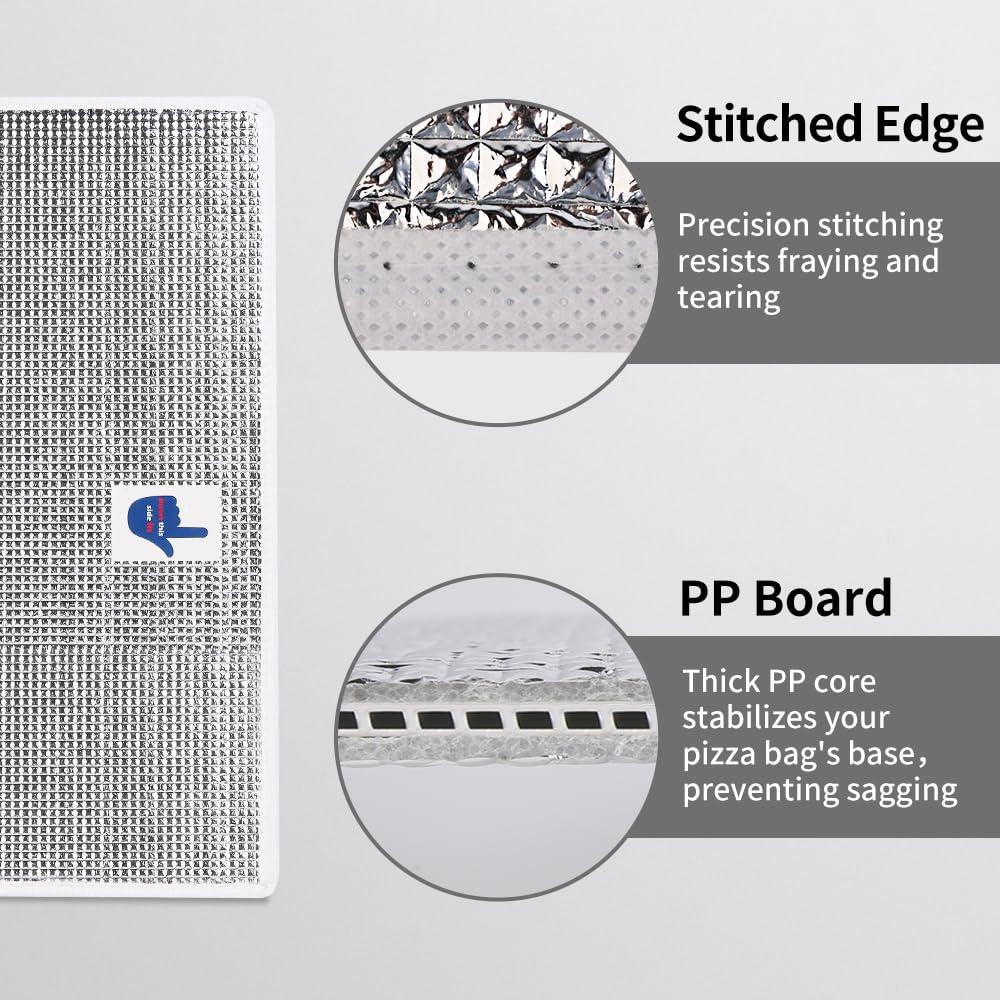 Fondo Duro Bodaon para Bolsa de Entrega de Pizza 20x20