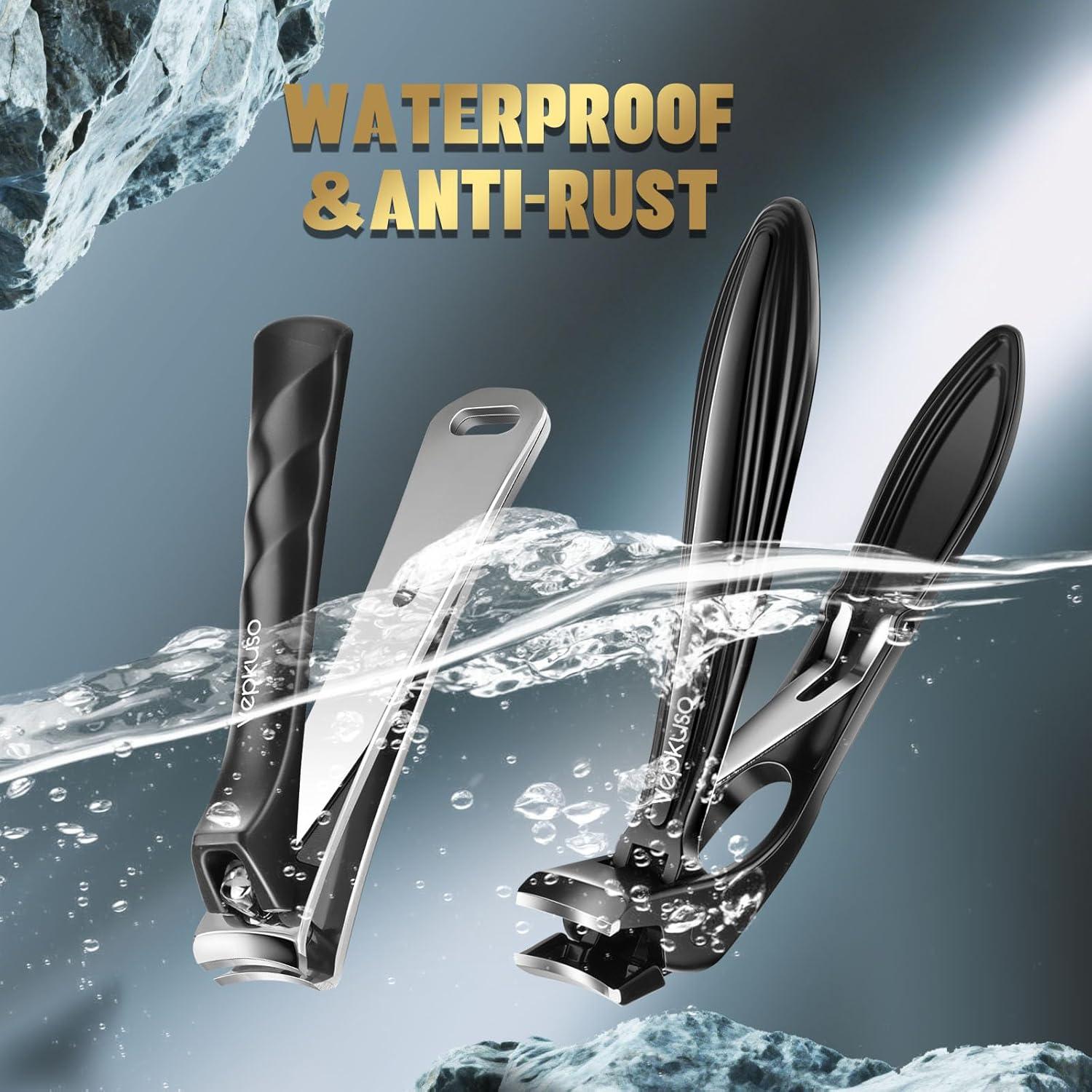 Cortauñas Profesional Vepkuso con Lima y Cabeza Angulada