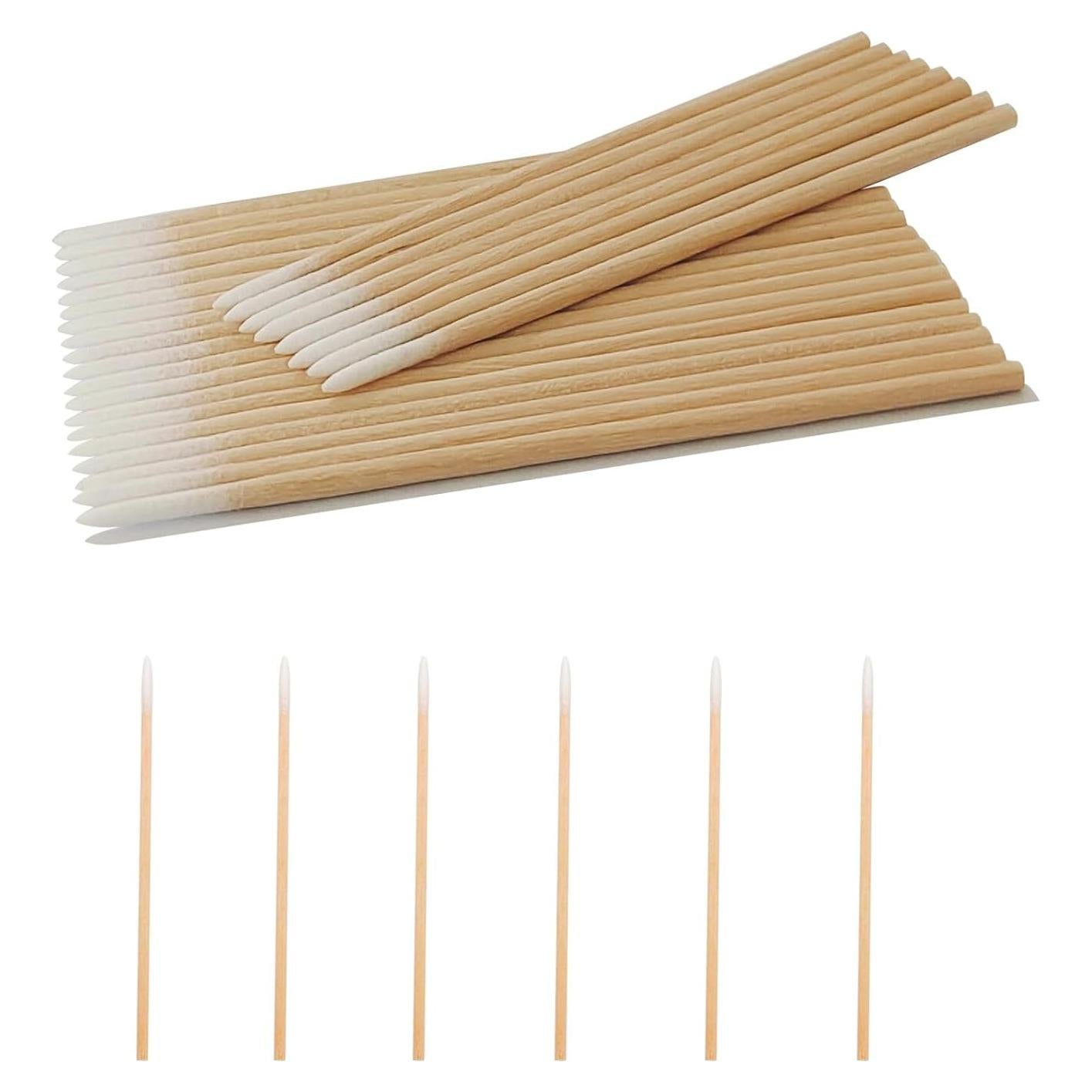 1600 Hisopos de Algodón Punta Fina 6.99 cm Quanzhou