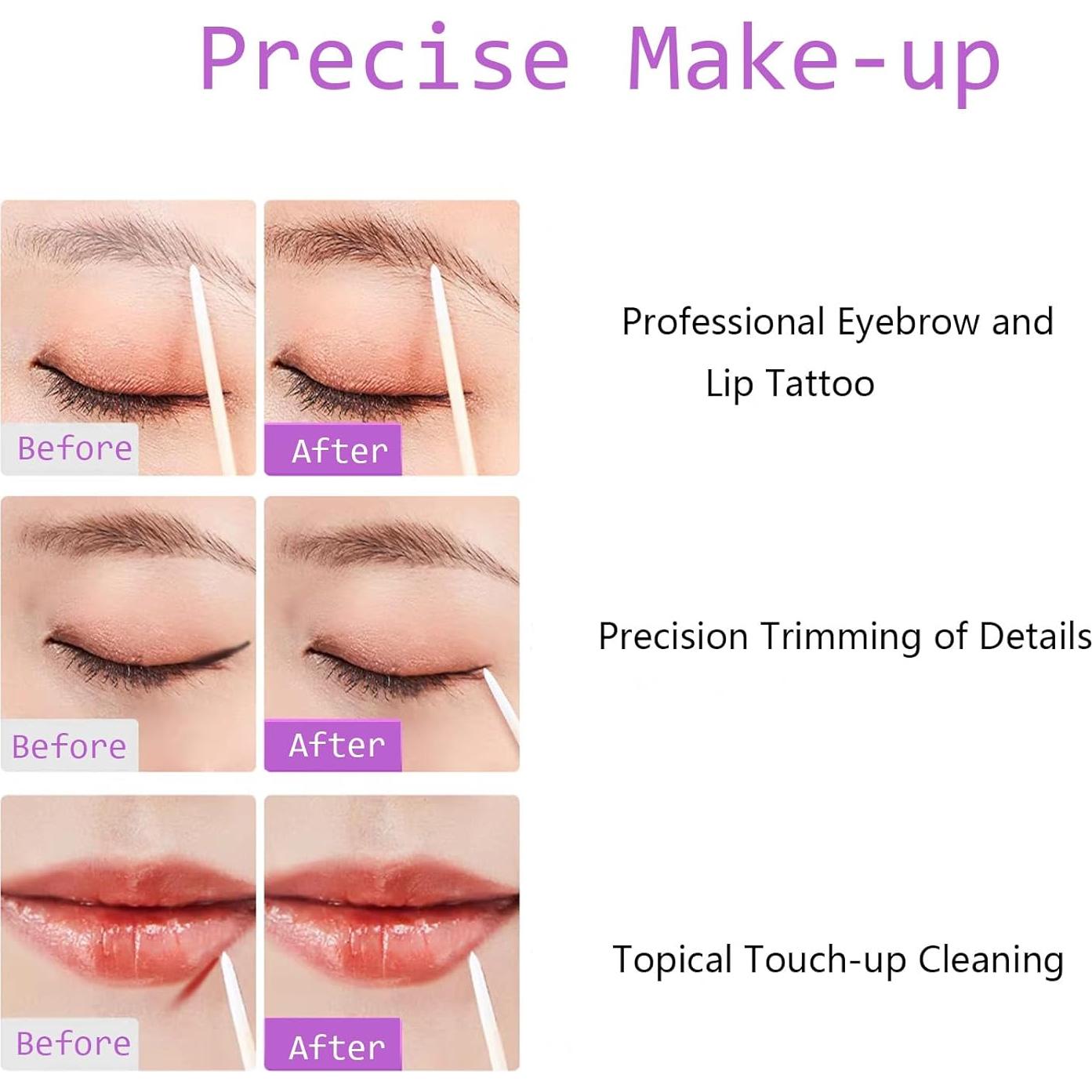 1600 Hisopos de Algodón Punta Fina 6.99 cm Quanzhou