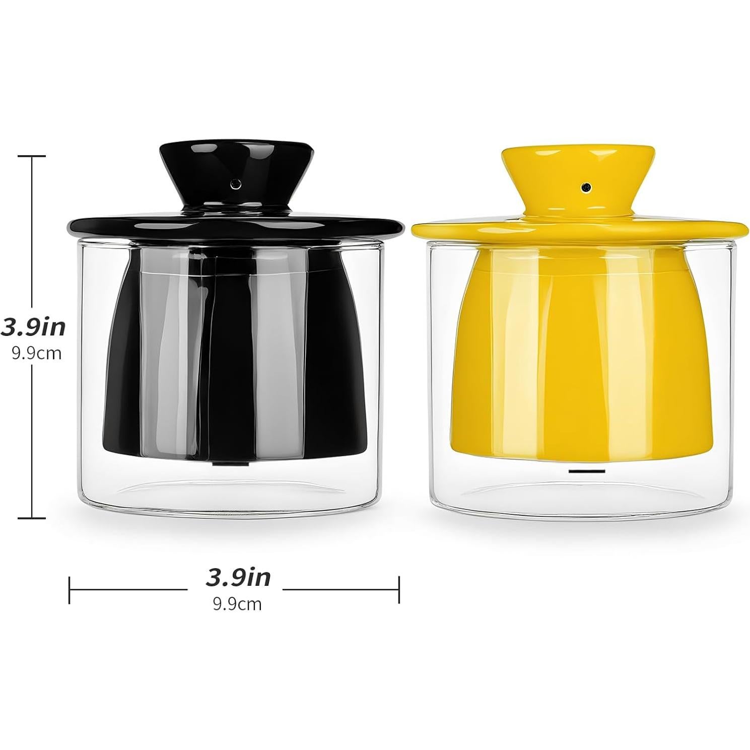 Crock de Mantequilla FrutPunch con Tapa de Cerámica 0.55 kg