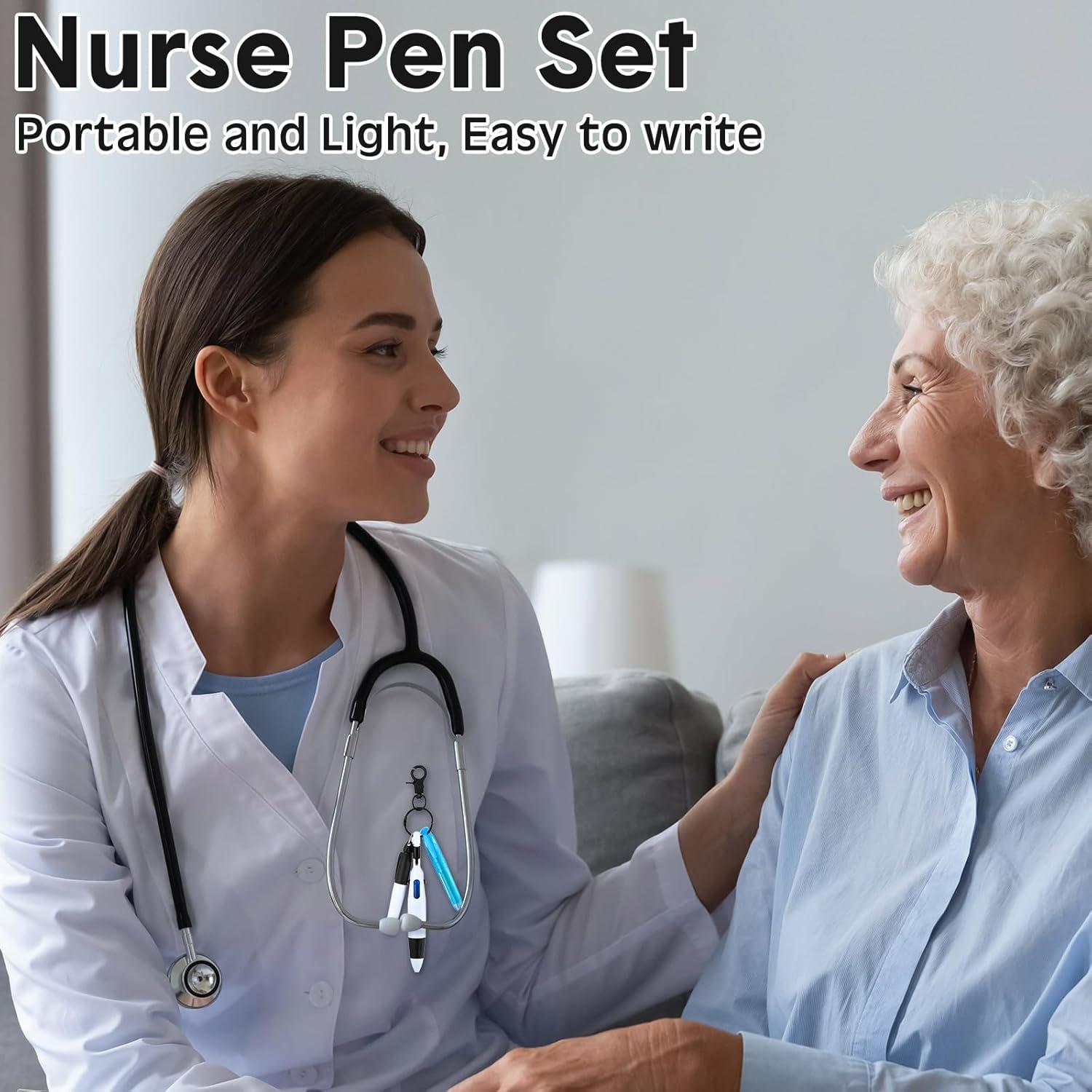 Conjunto de Bolígrafos para Enfermeras Fulmoon 120 Pcs Multicolor