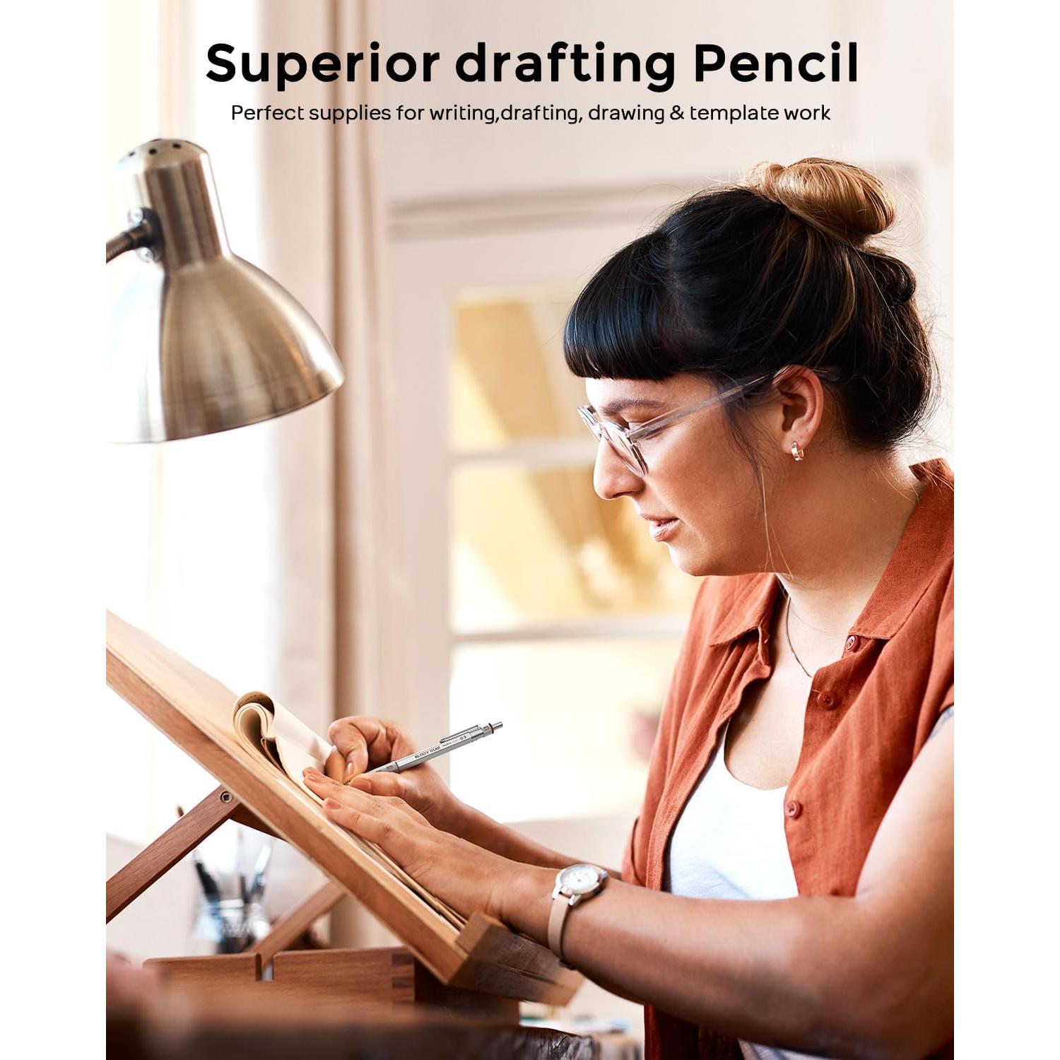 Conjunto de Lápices Mecánicos Nicpro Blocky Gear 0.3mm en Estuche