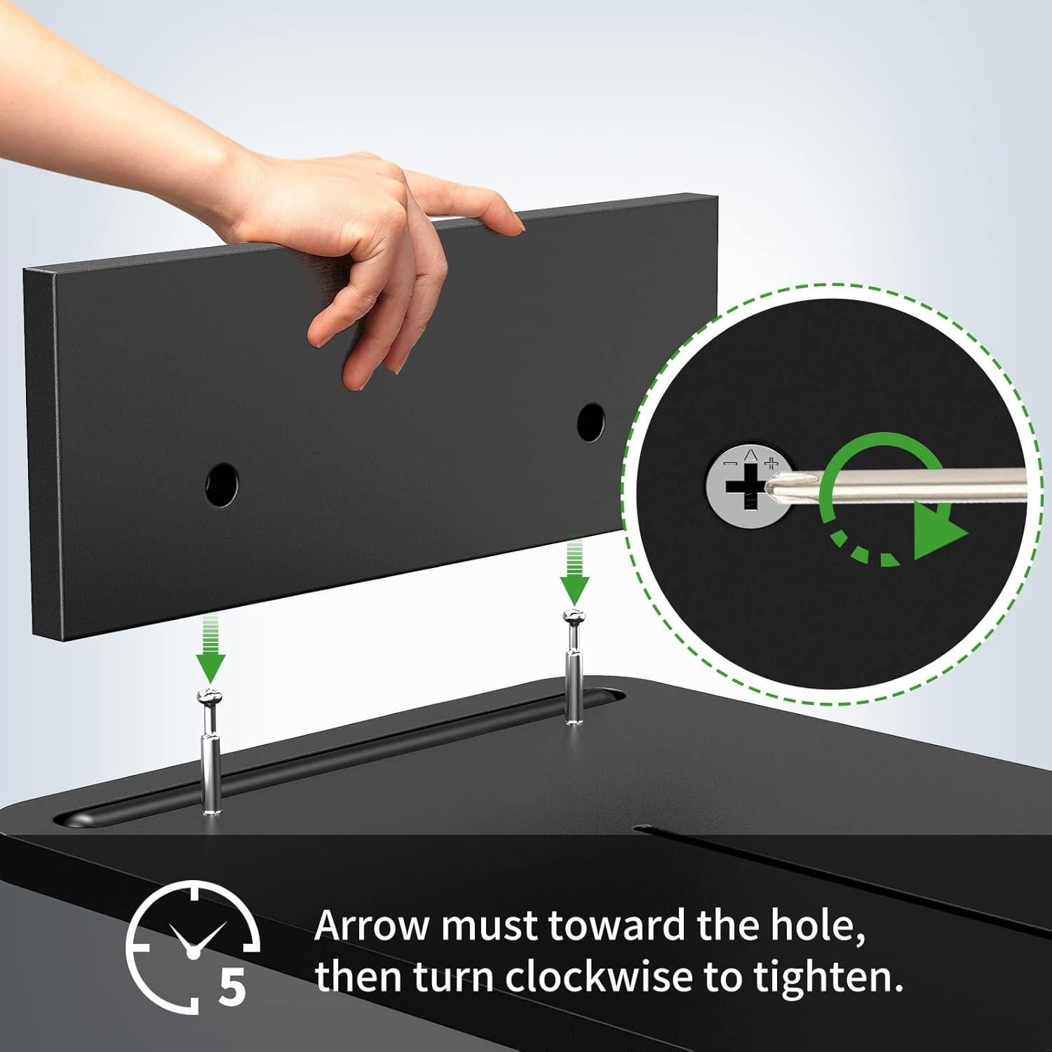 Soporte Doble Monitor Zimilar Ajustable de Madera 3.46kg