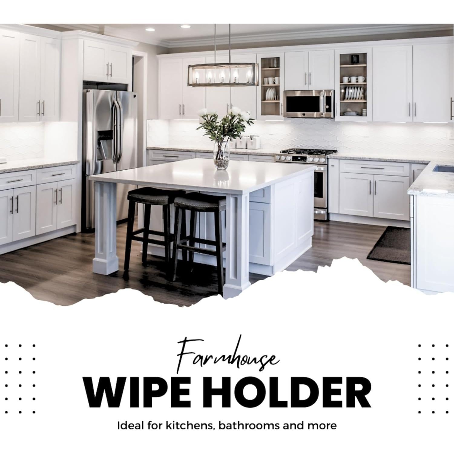 Soporte para Toallitas Desinfectantes TEKHEUTEN Negro Mate