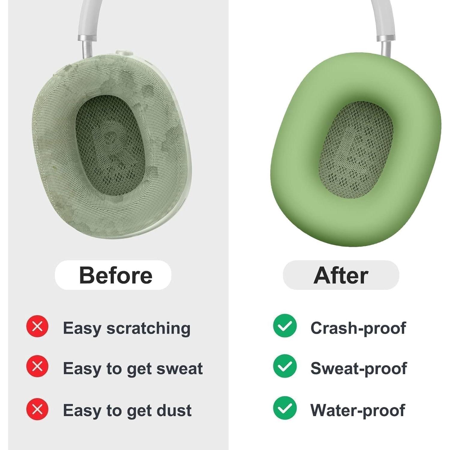 Funda 3 en 1 para Auriculares AirPods Max MOLOPPO Verde